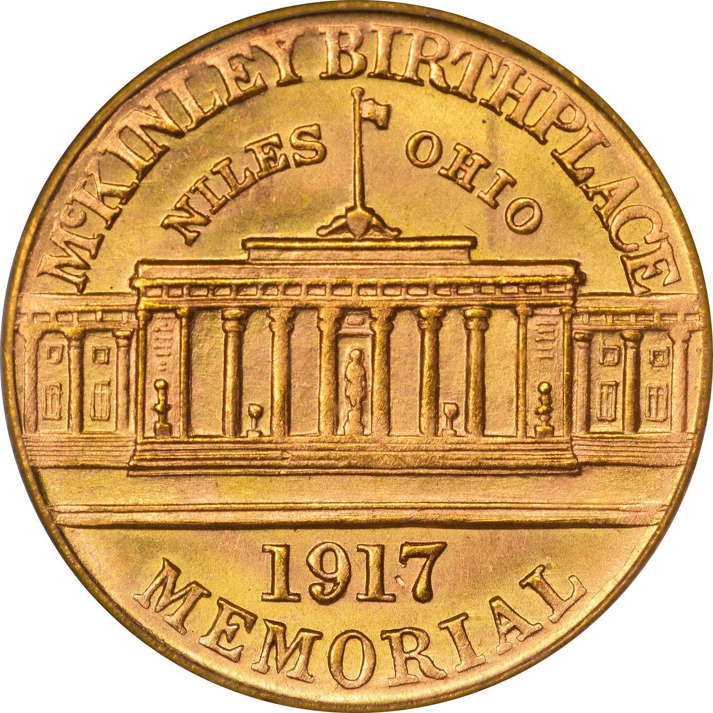 1917 G$1 MCKINLEY MS66 PCGS CAC - Paradime Coins | PCGS NGC CACG CAC Rare US Numismatic Coins For Sale