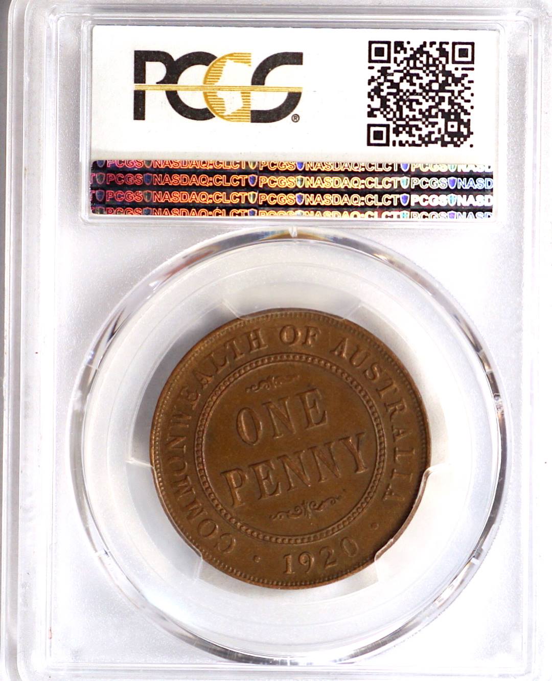 1920 1D MS63BN AUSTRALIA PCGS - Paradime Coins | PCGS NGC CACG CAC Rare US Numismatic Coins For Sale