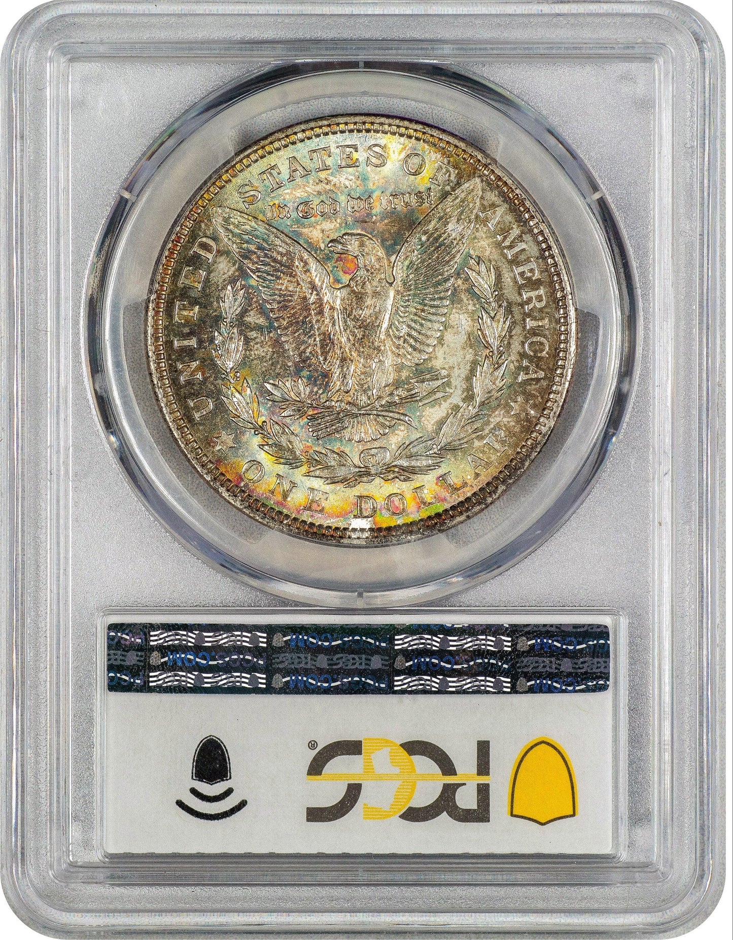 1921 $1 MORGAN MS64 PCGS REVERSE HOLDER