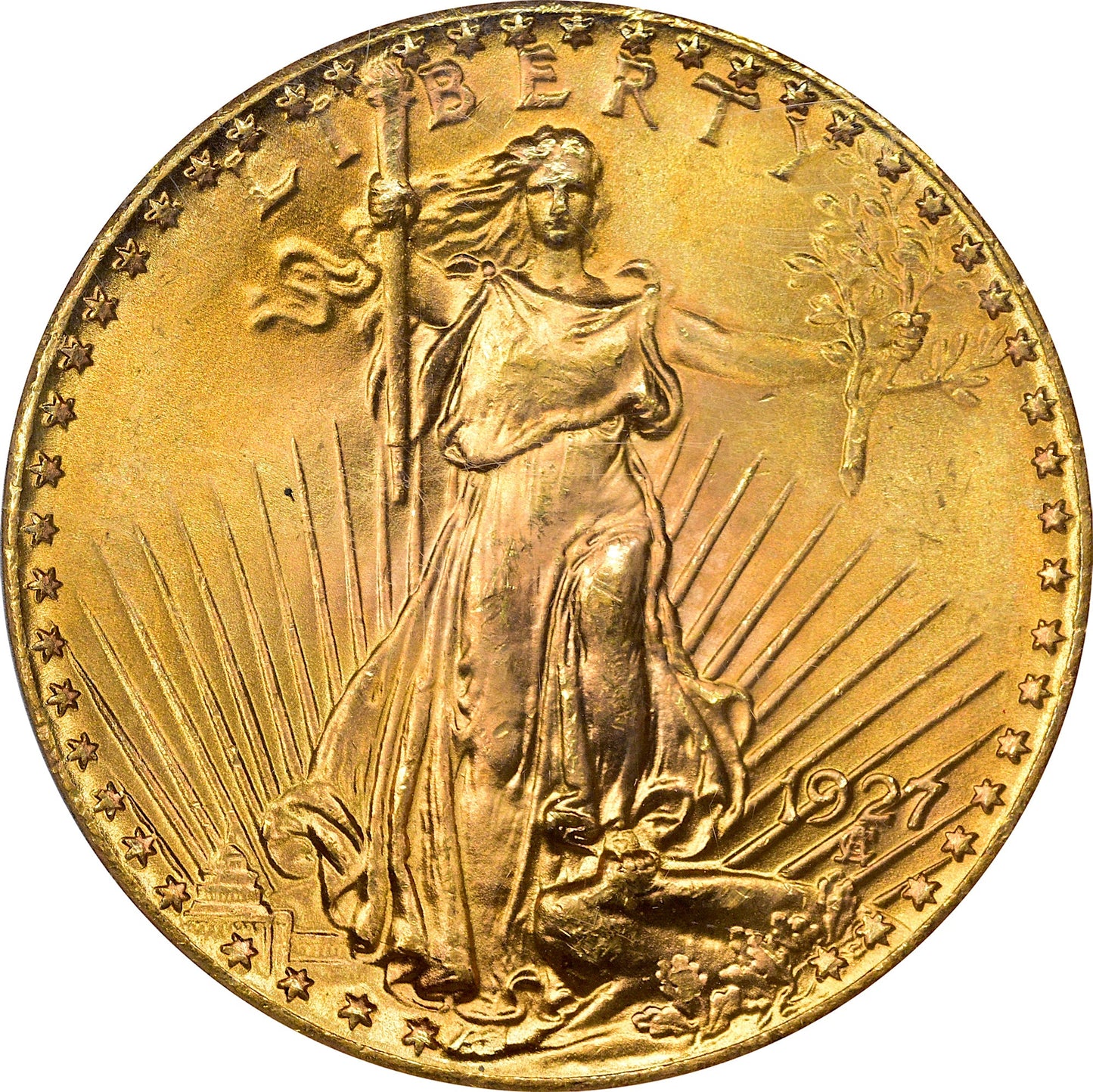 1927 $20 MS66 PCGS CAC