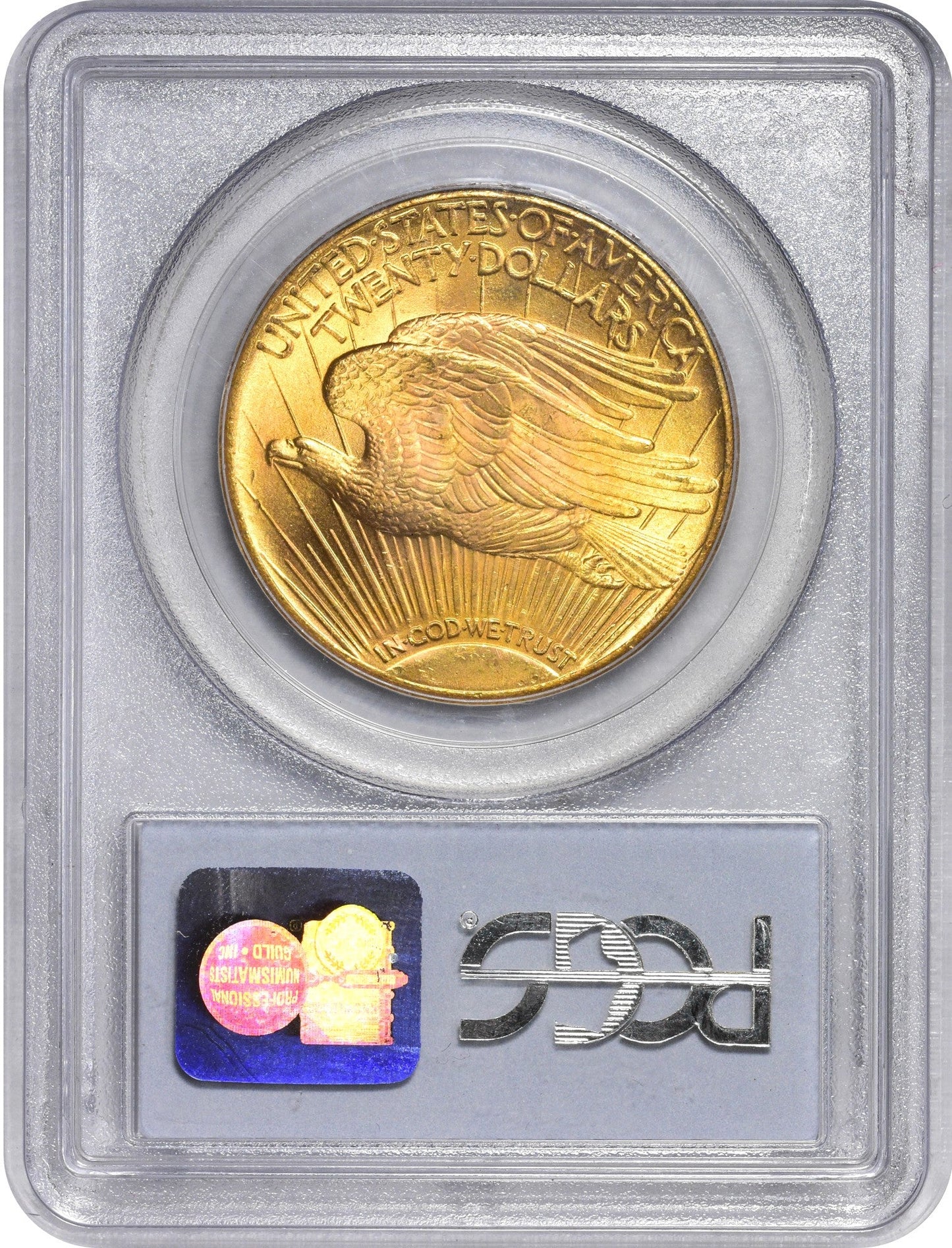 1927 $20 MS66 PCGS CAC REV HOLDER