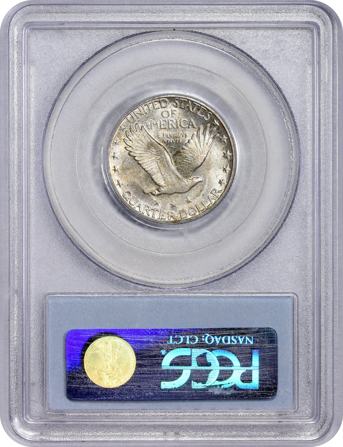 1928-S 25C MS66 PCGS CAC REVERSE HOLDER