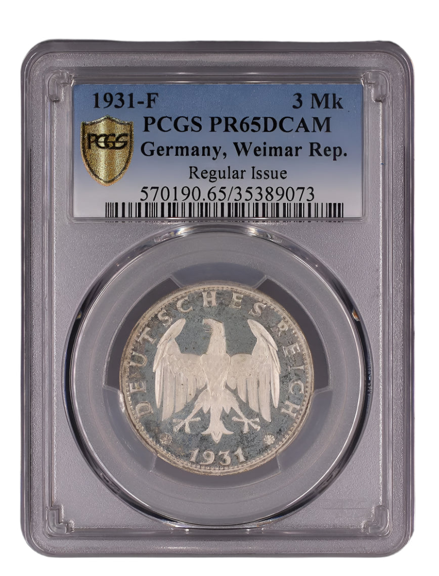 1931-K 3MK PR65DCAM PCGS - Paradime Coins | PCGS NGC CACG CAC Rare US Numismatic Coins For Sale