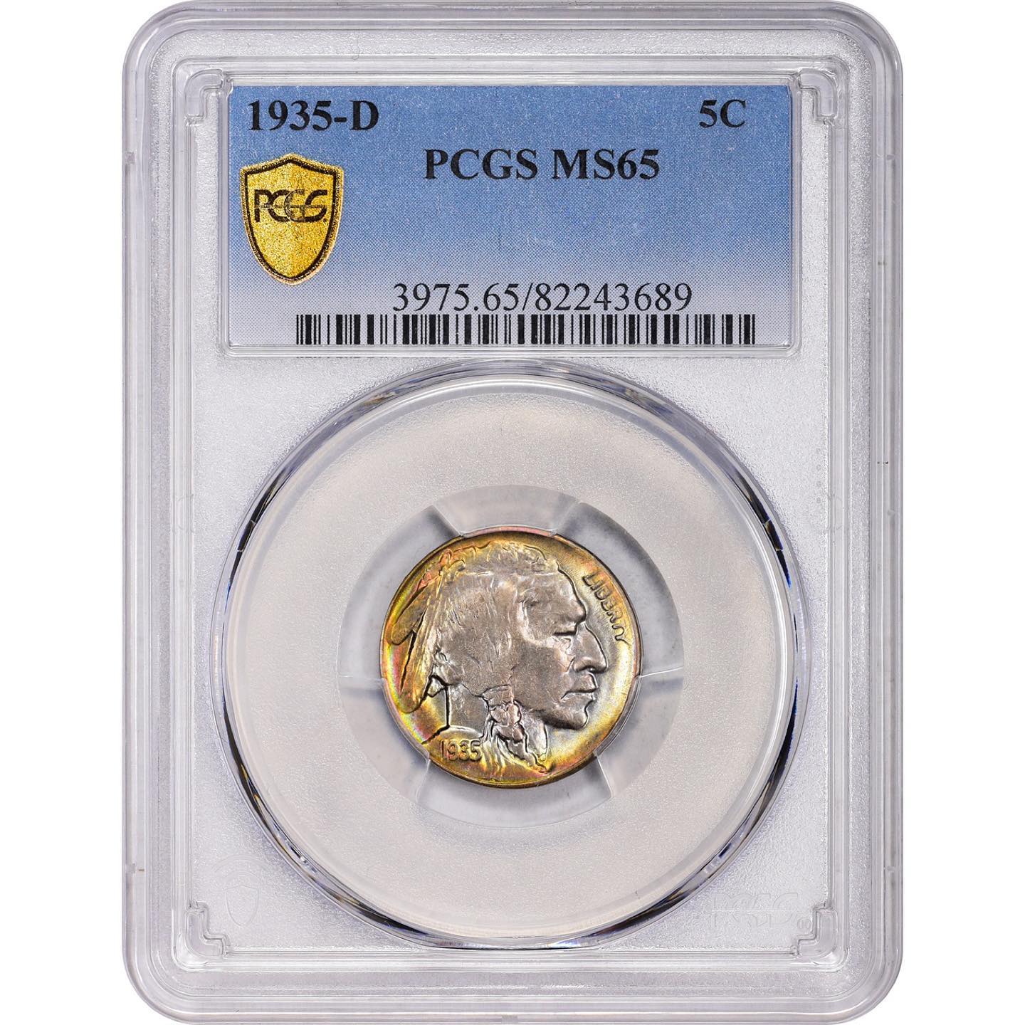1935-D 5C MS65 PCGS - Paradime Coins | PCGS NGC CACG CAC Rare US Numismatic Coins For Sale