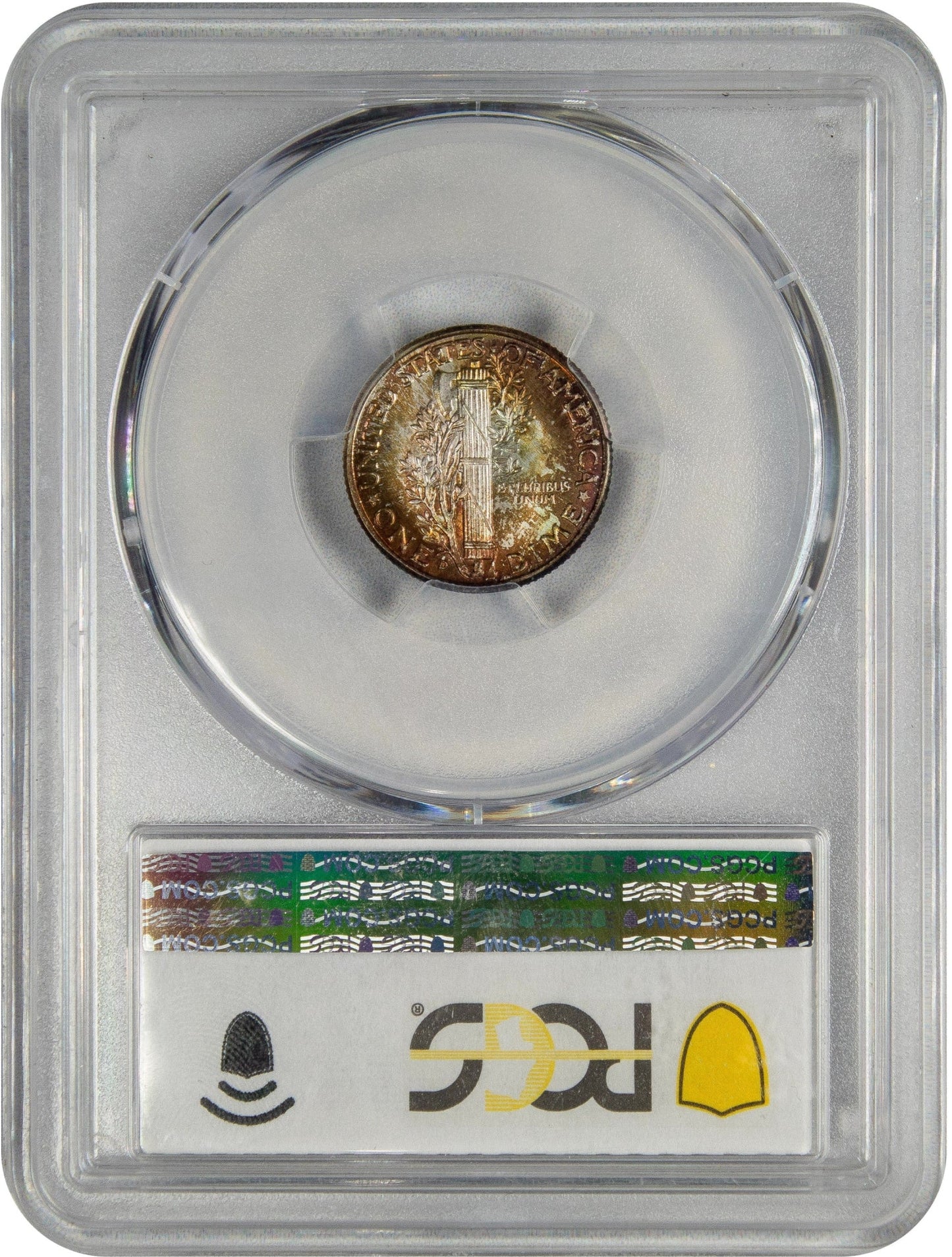 1943-D 10C MS68 FB PCGS CAC 10C