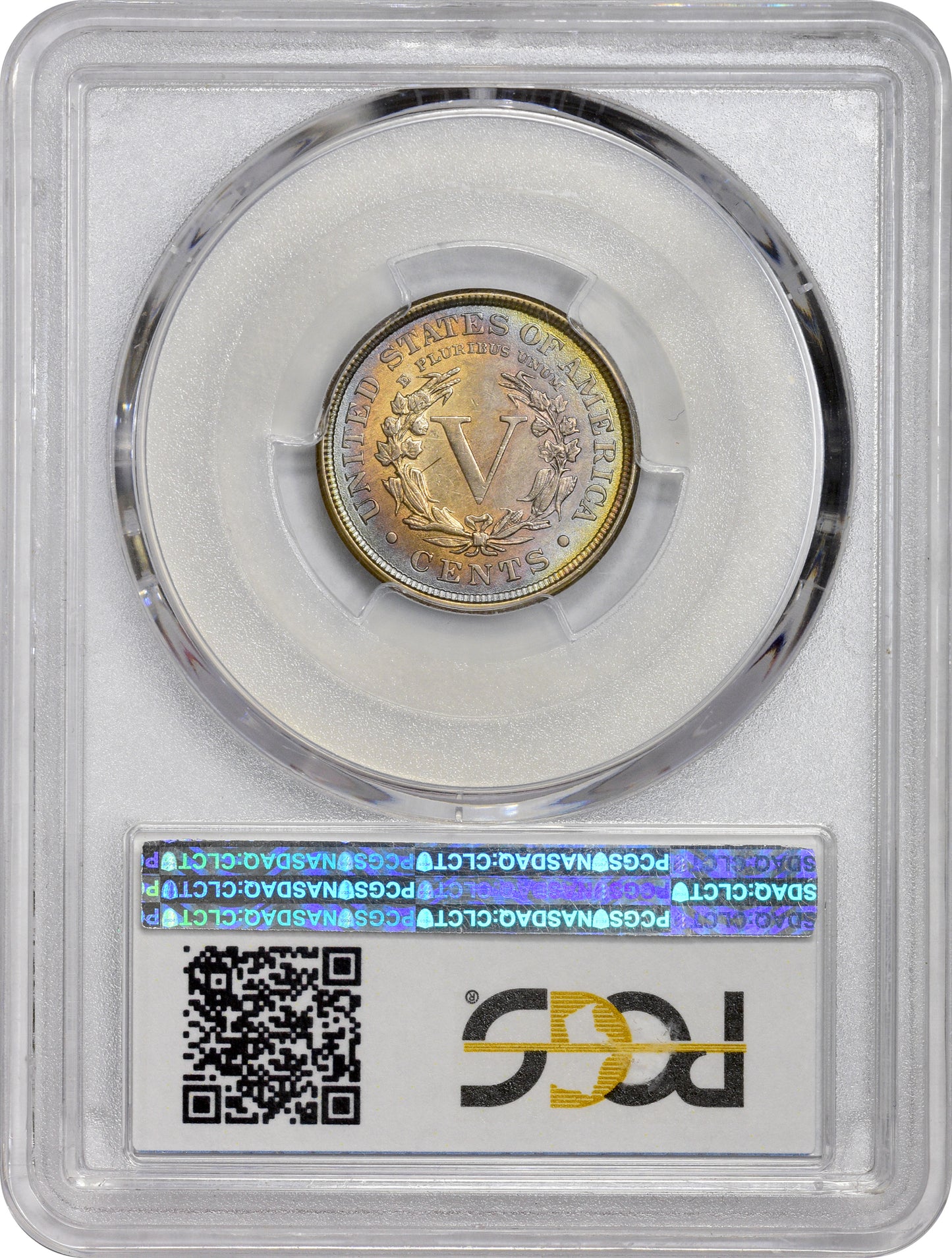 1891 5C AU58 PCGS