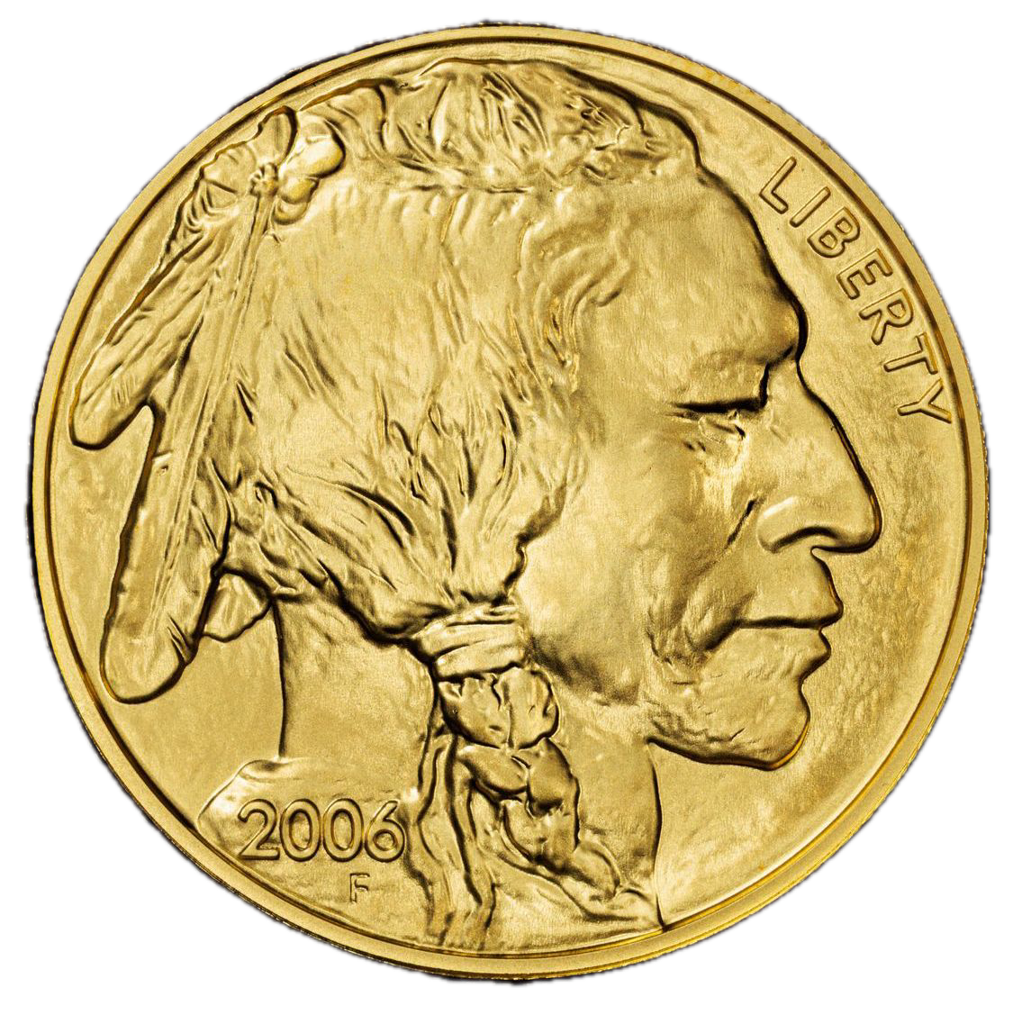 1 oz American Gold Buffalo Coin BU - Random Year
