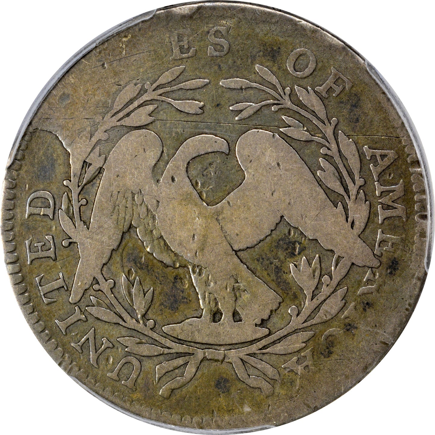 1795/1795 50C RECUT DATE 3 LEAVES AG03 PCGS