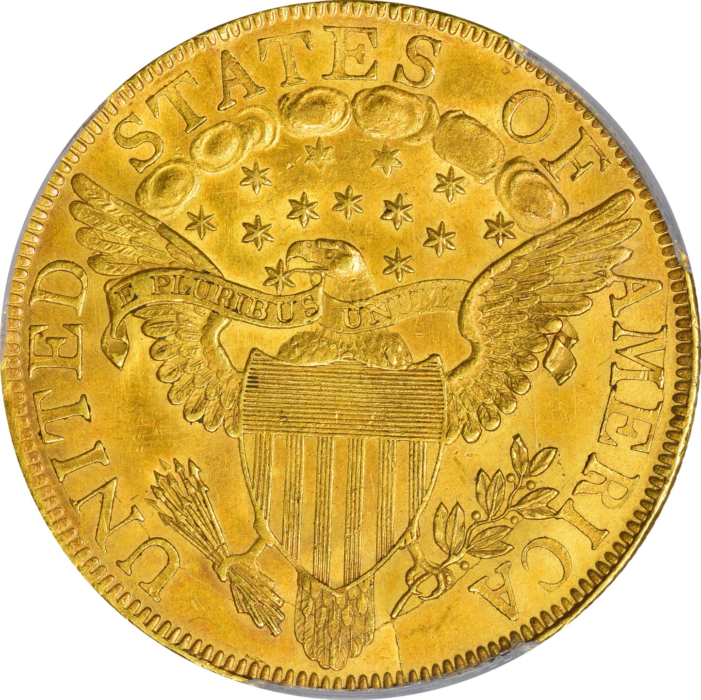 1800 $10 MS61 PCGS CAC
