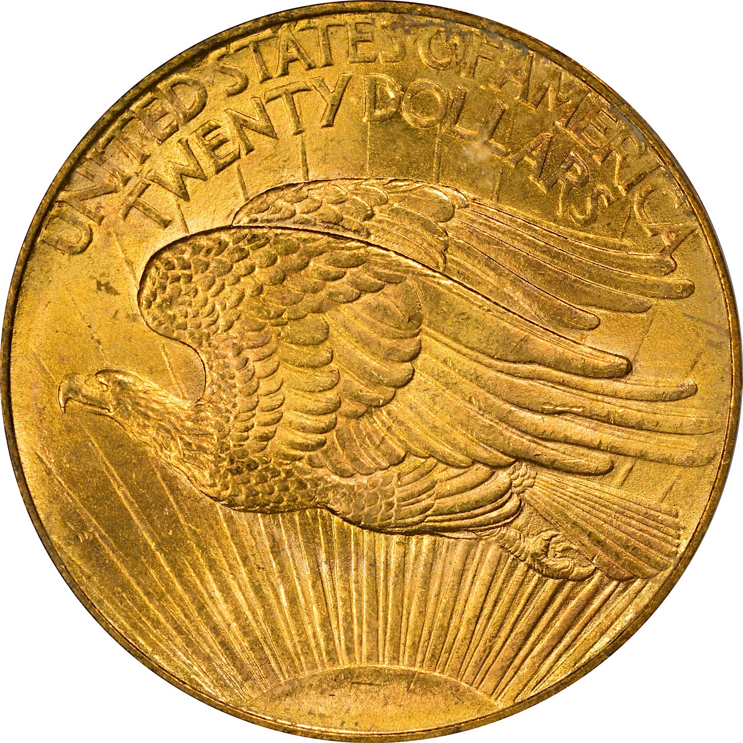 1908 $20 NO MOTTO MS64 OGH PCGS CAC