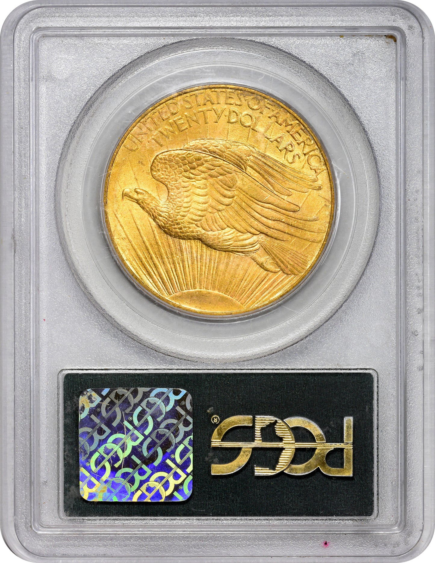 1908 $20 NO MOTTO MS64 OGH PCGS CAC