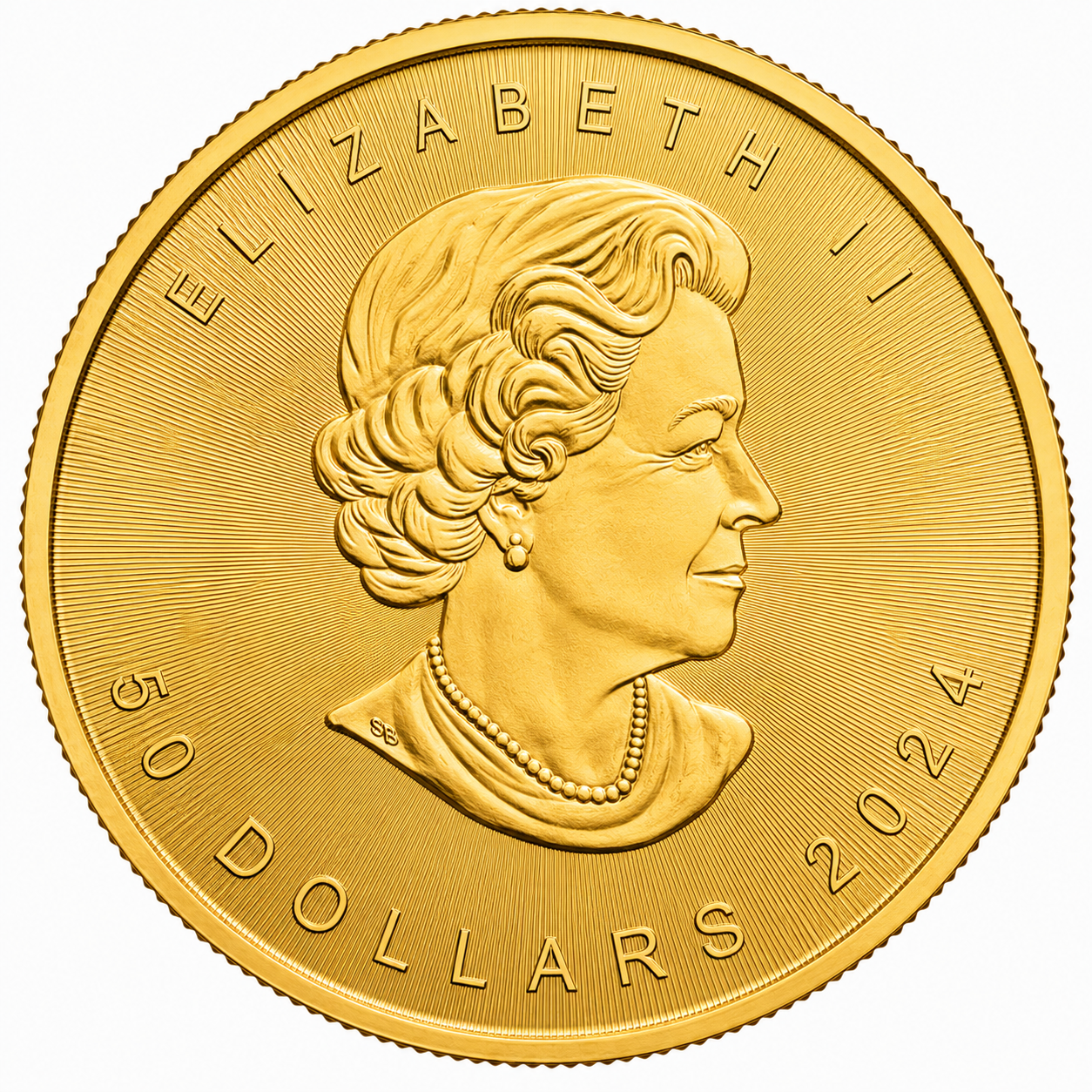 1 oz Canadian Gold Maple Leaf Coin BU - Random Year
