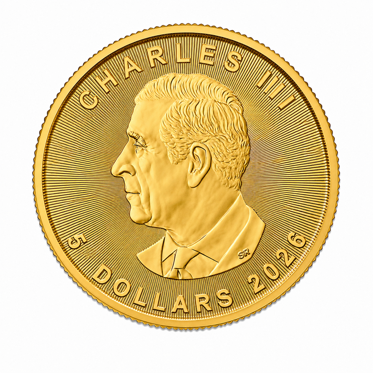 2026 1/10 oz Gold Canadian Maple Leaf Coin BU
