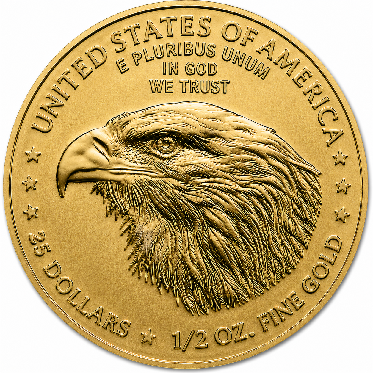 2026 1/2 oz American Gold Eagle Coin BU