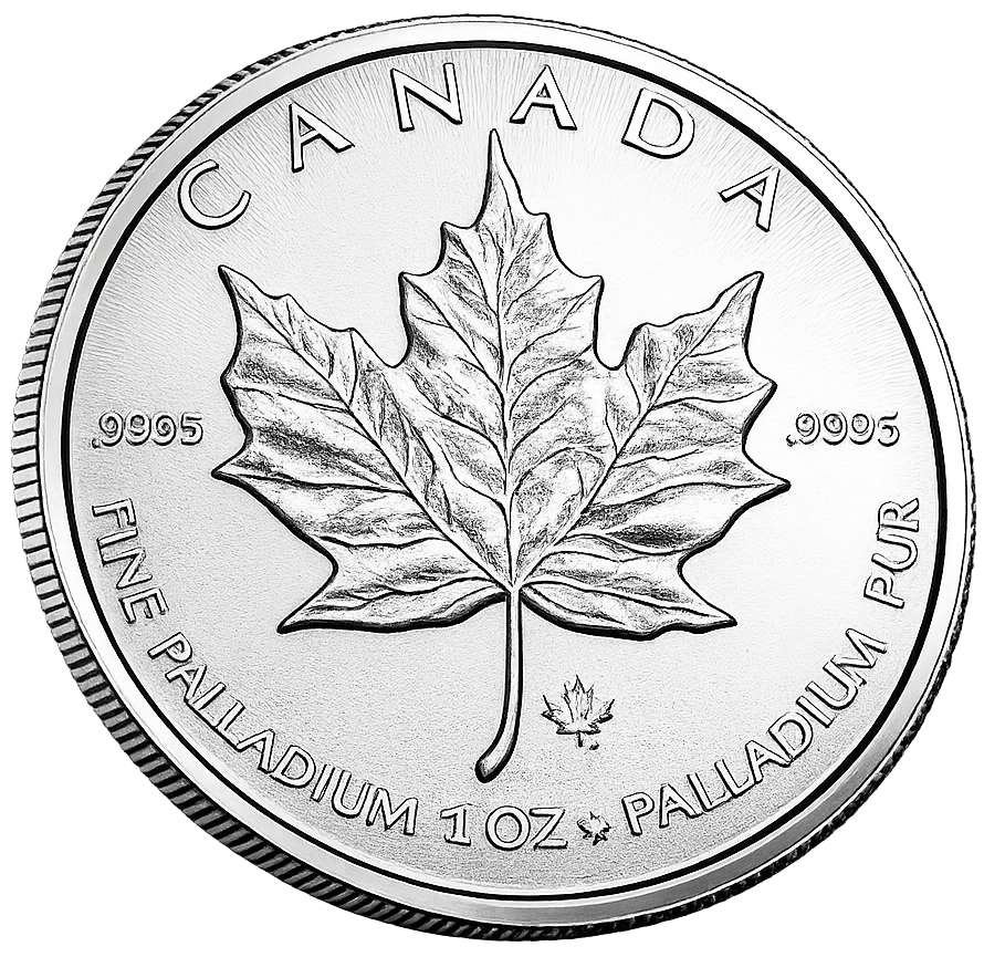 2026 1 oz Palladium Canadian Maple Leaf BU