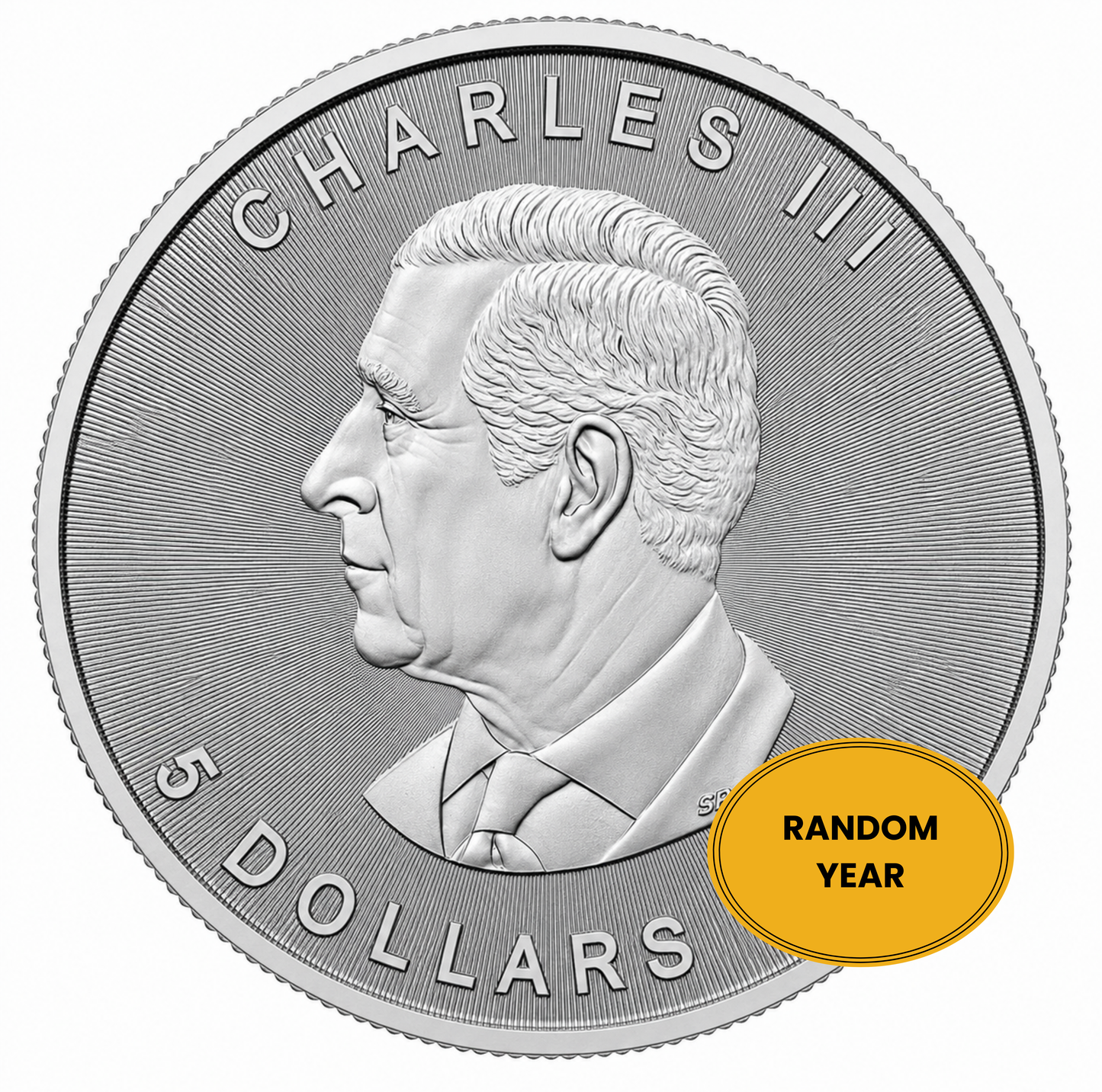 1 oz Canadian Silver Maple Leaf Coin BU - Random Year