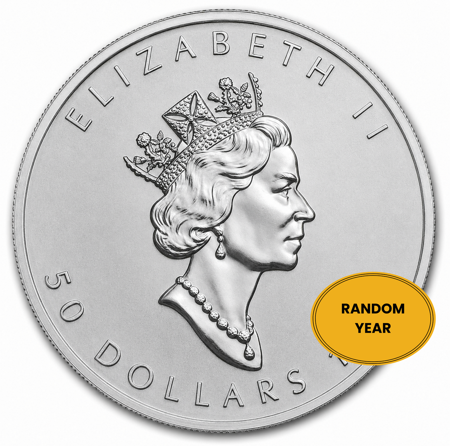 1 oz Canadian Platinum Maple Leaf Coin - Random Year