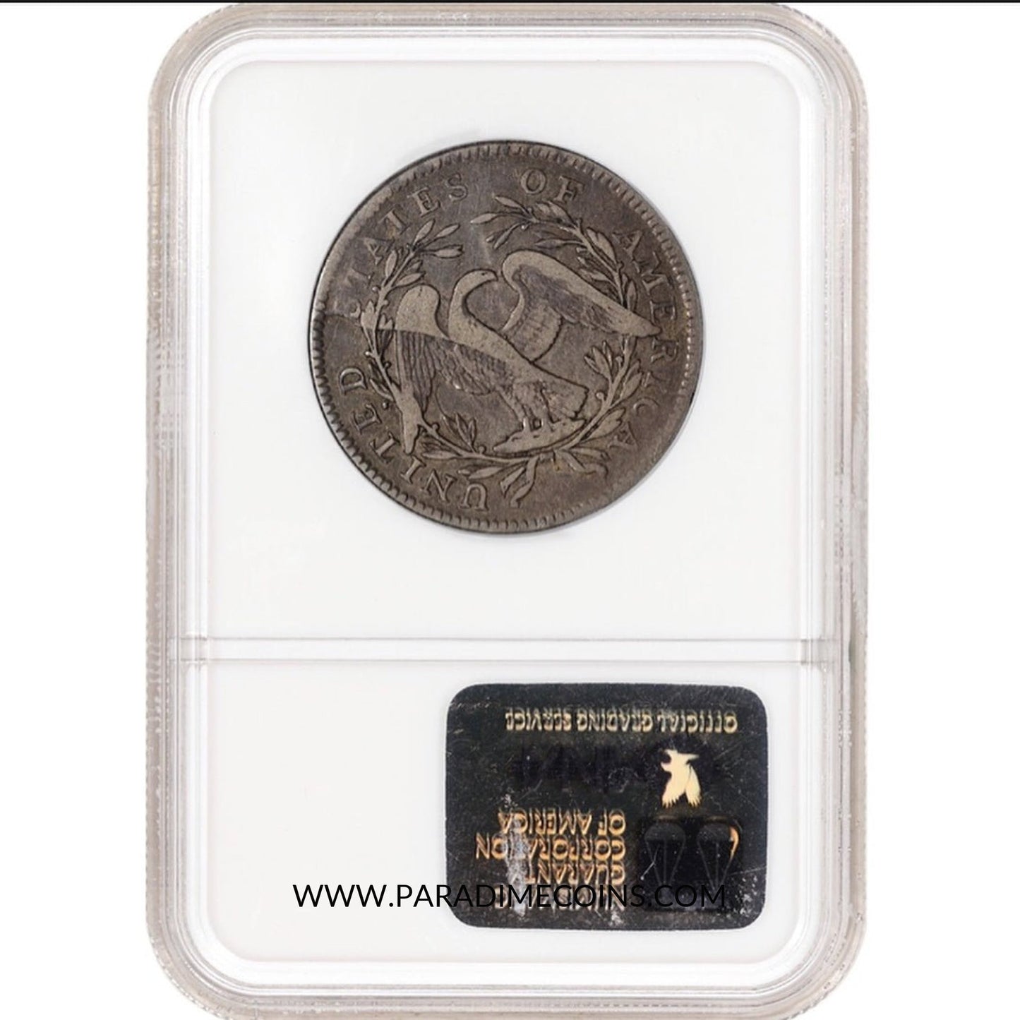 1795/1795 3 LEAVES 50C VF25 NGC OGH CAC - Paradime Coins | PCGS NGC CACG CAC Rare US Numismatic Coins For Sale