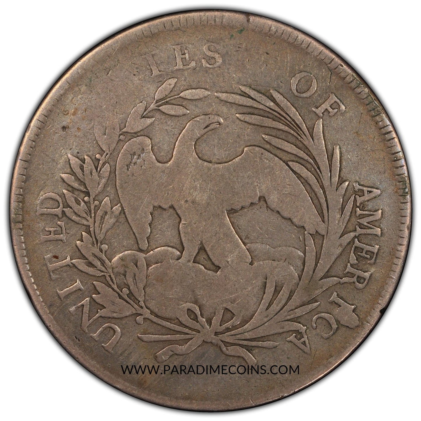 1796 $1 LG DT SM LT G06 PCGS CAC - Paradime Coins | PCGS NGC CACG CAC Rare US Numismatic Coins For Sale