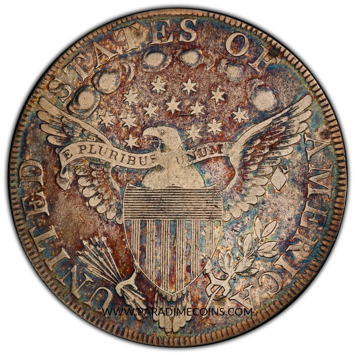 1798 $1 LARGE EAGLE F15 PCGS - Paradime Coins | PCGS NGC CACG CAC Rare US Numismatic Coins For Sale