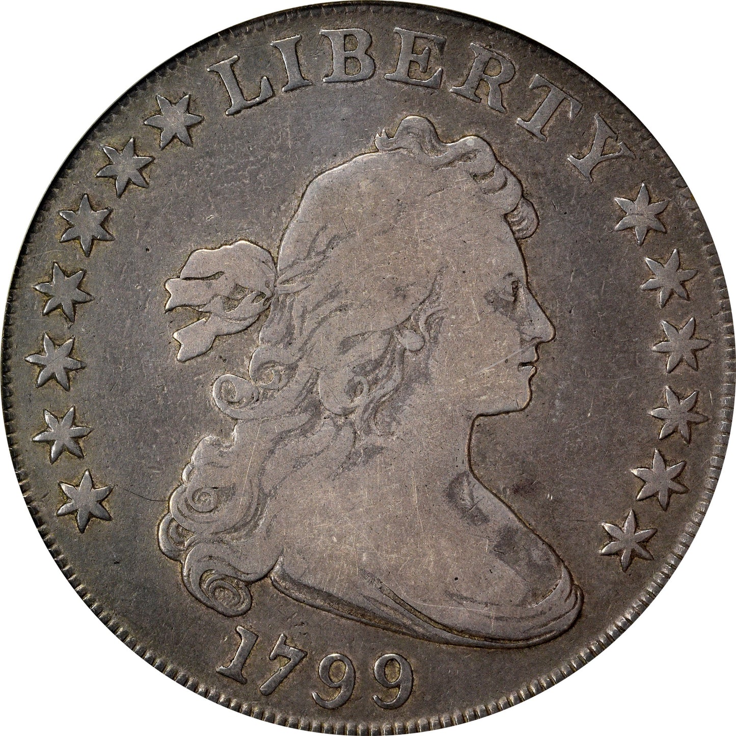 1799 $1 VG08 OGH PCGS CAC - Paradime Coins | PCGS NGC CACG CAC Rare US Numismatic Coins For Sale