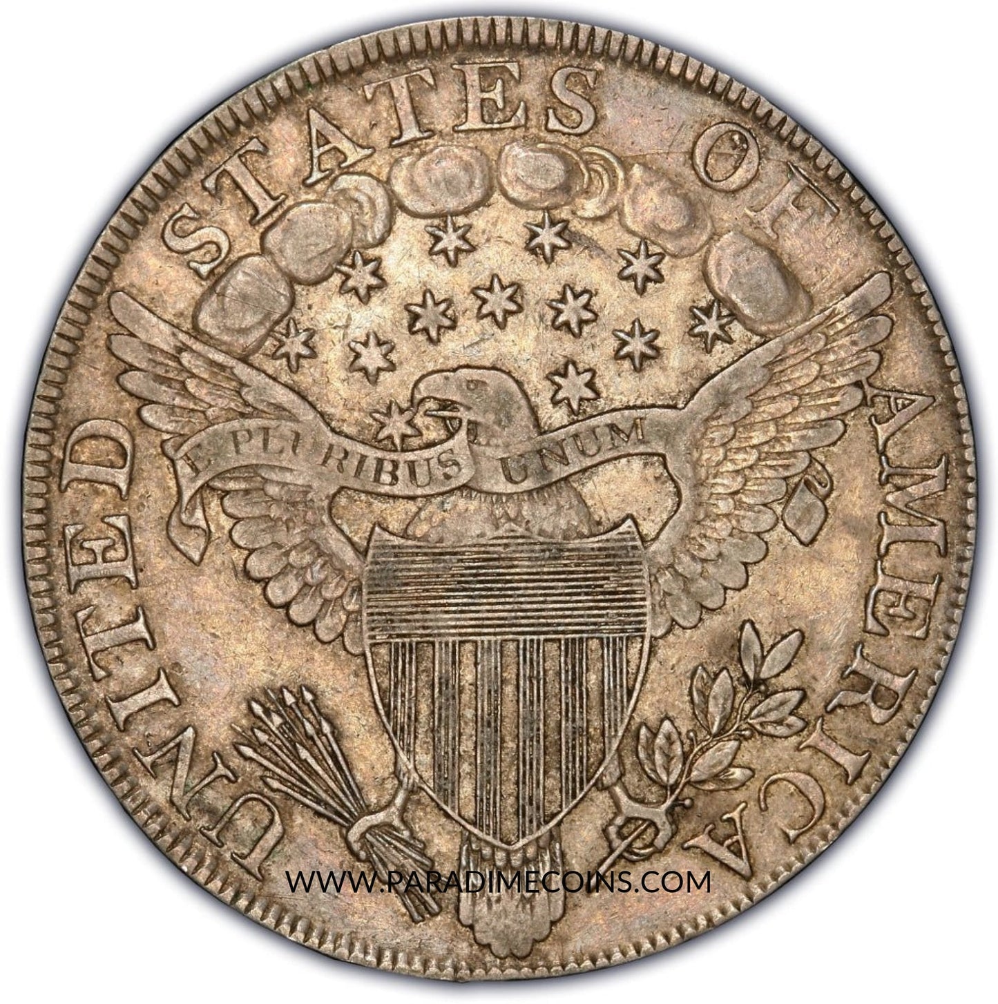 1800 $1 12 ARROWS XF45 PCGS CAC - Paradime Coins | PCGS NGC CACG CAC Rare US Numismatic Coins For Sale