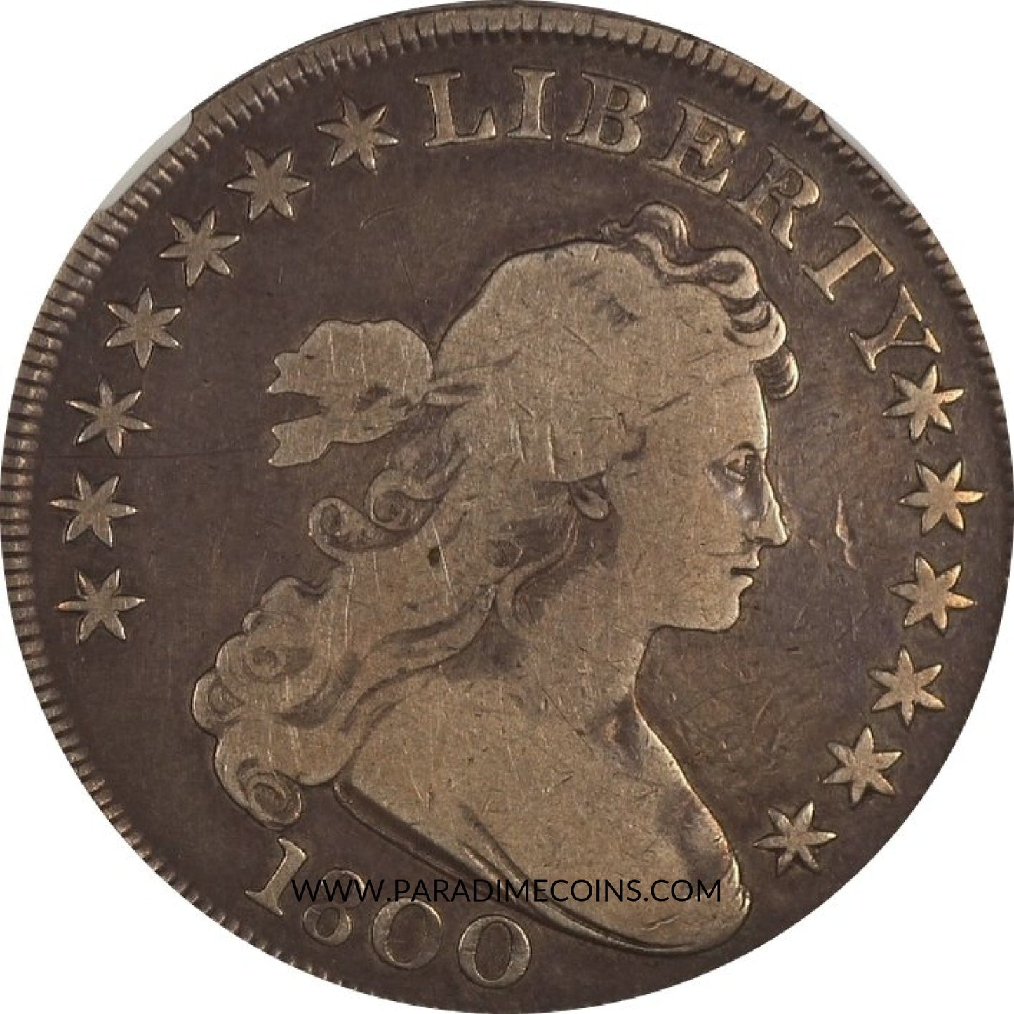 1800 S$1 VG10 NGC CAC - Paradime Coins | PCGS NGC CACG CAC Rare US Numismatic Coins For Sale