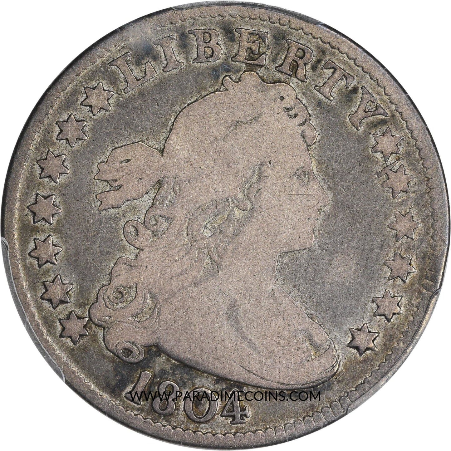 1804 25C VG10 PCGS CAC - Paradime Coins | PCGS NGC CACG CAC Rare US Numismatic Coins For Sale
