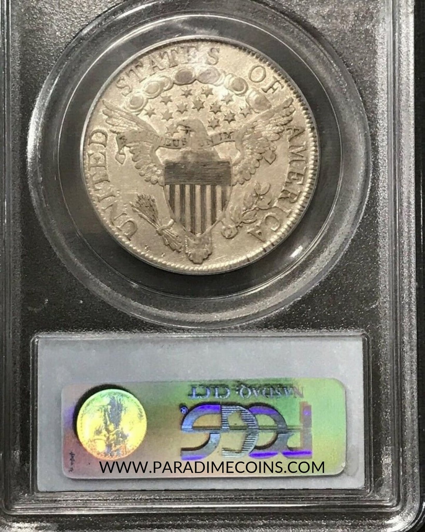 1806 50C Pointed 6 No Stems AU50 PCGS CAC - Paradime Coins | PCGS NGC CACG CAC Rare US Numismatic Coins For Sale