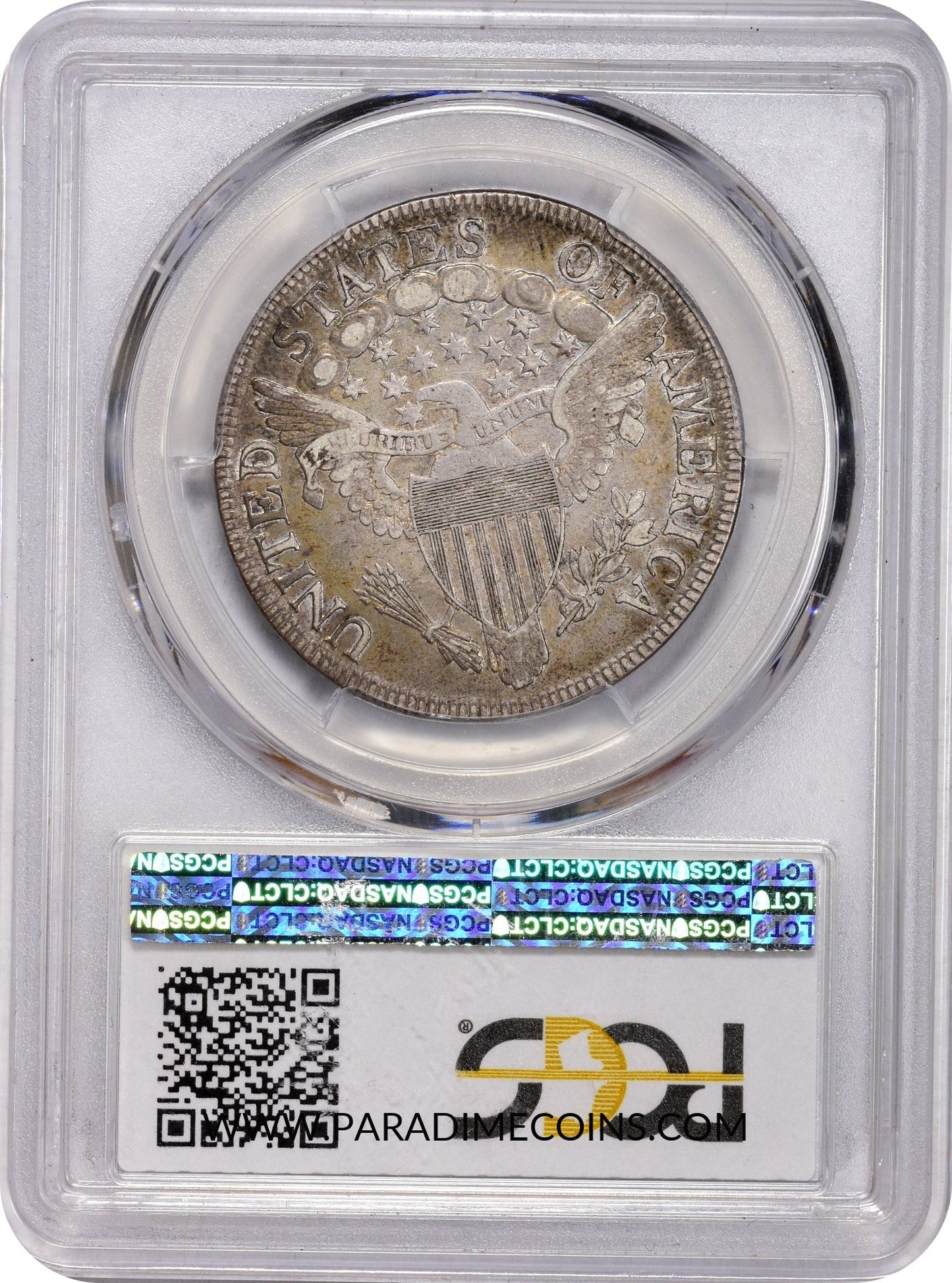 1807 50C DRAPED VF25 PCGS CAC - Paradime Coins | PCGS NGC CACG CAC Rare US Numismatic Coins For Sale