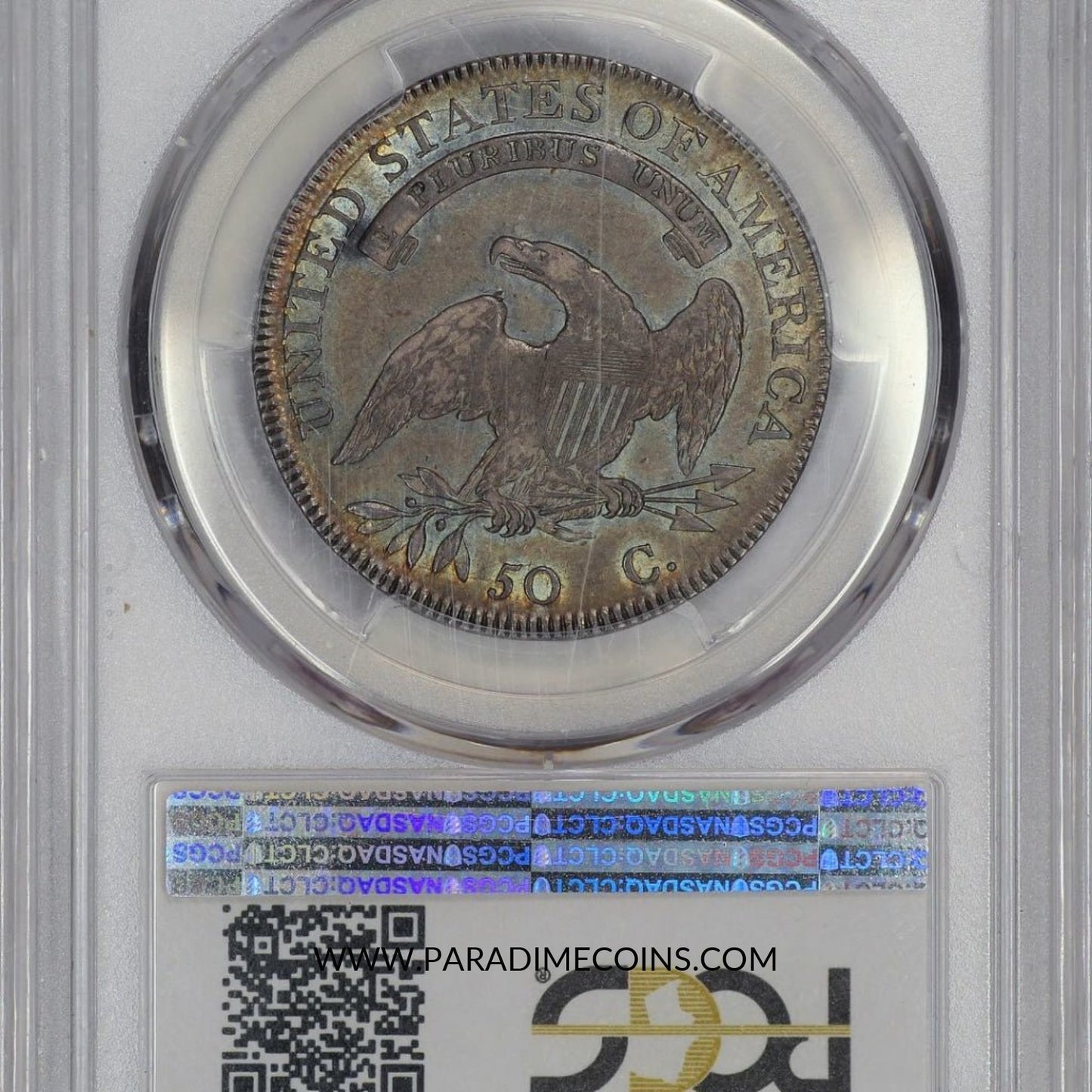 1807 50C XF45 SMALL STAR PCGS GOLD CAC - Paradime Coins | PCGS NGC CACG CAC Rare US Numismatic Coins For Sale
