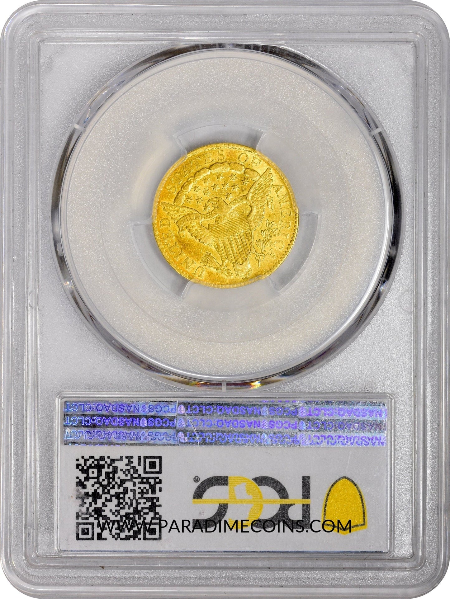 1807 $2.5 AU53 PCGS CAC - Paradime Coins | PCGS NGC CACG CAC Rare US Numismatic Coins For Sale