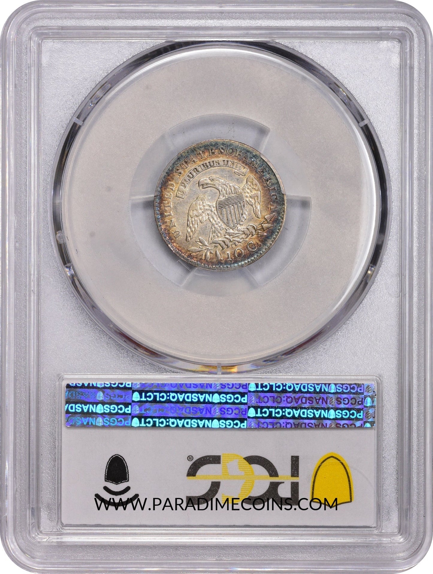 1820 10C STATESOF VF30 PCGS - Paradime Coins | PCGS NGC CACG CAC Rare US Numismatic Coins For Sale