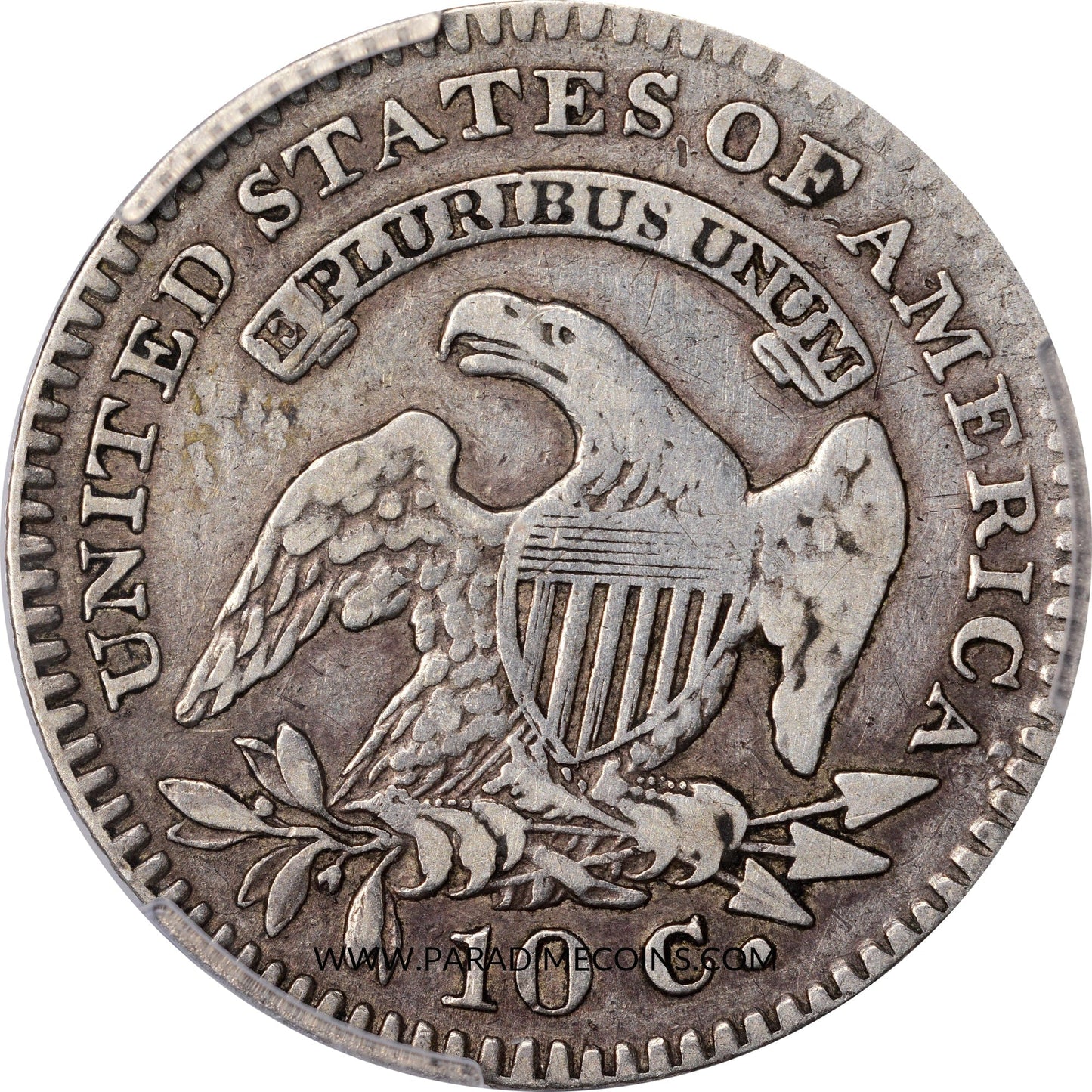 1820 10C LARGE 0 VF20 PCGS CAC - Paradime Coins | PCGS NGC CACG CAC Rare US Numismatic Coins For Sale