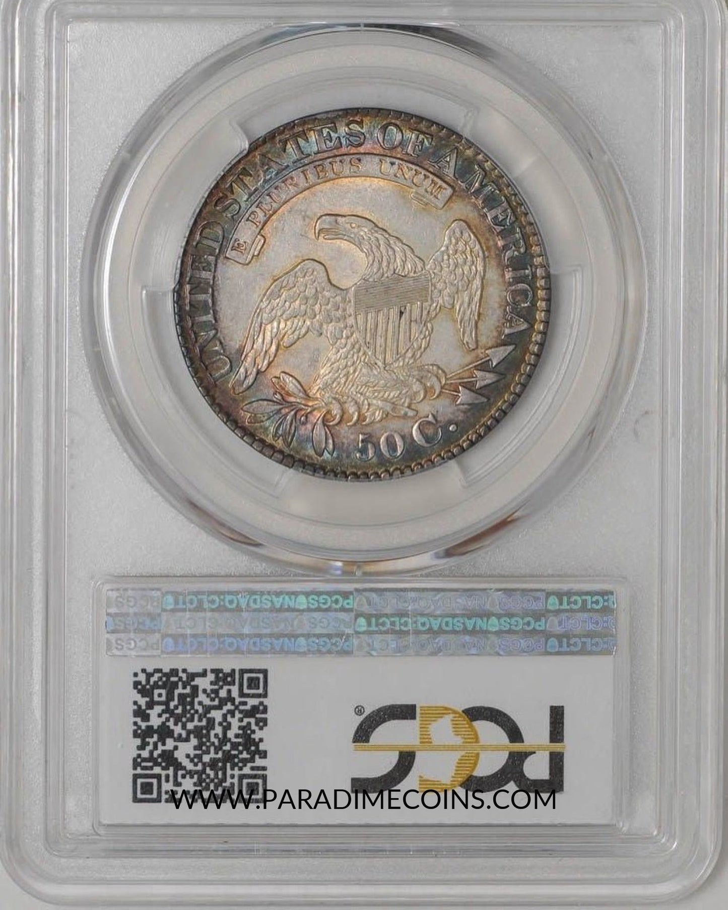 1828 50C AU58 PCGS CAC - Paradime Coins | PCGS NGC CACG CAC Rare US Numismatic Coins For Sale