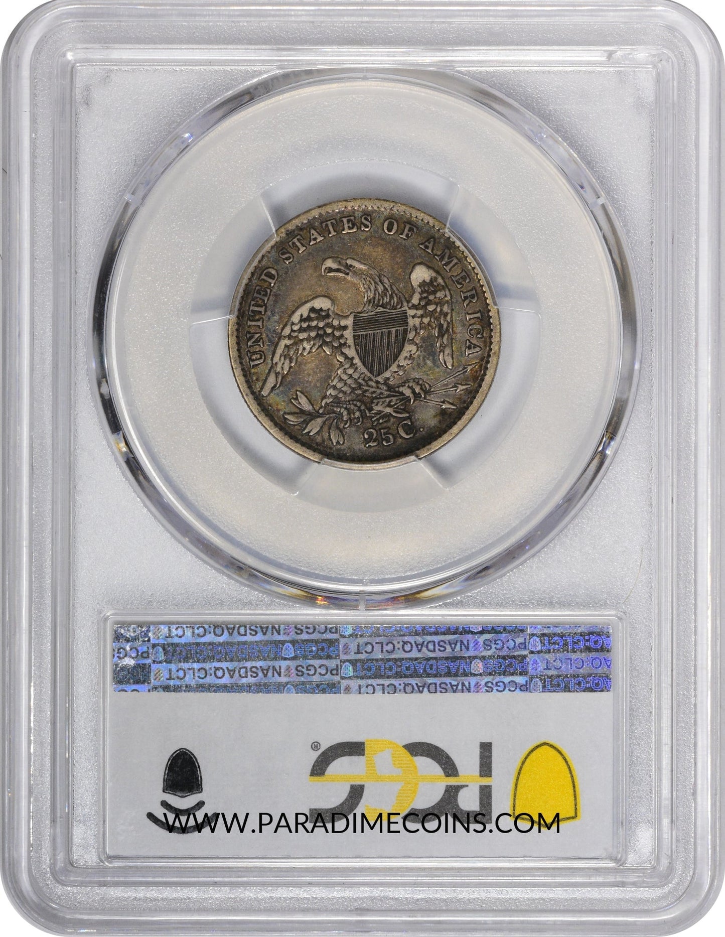 1835 25C VF30 PCGS CAC - Paradime Coins | PCGS NGC CACG CAC Rare US Numismatic Coins For Sale