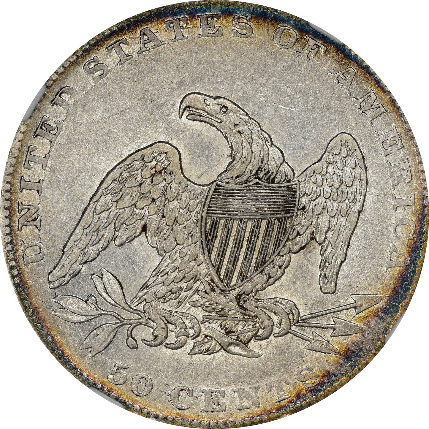 1837 50C AU53 NGC - Paradime Coins | PCGS NGC CACG CAC Rare US Numismatic Coins For Sale