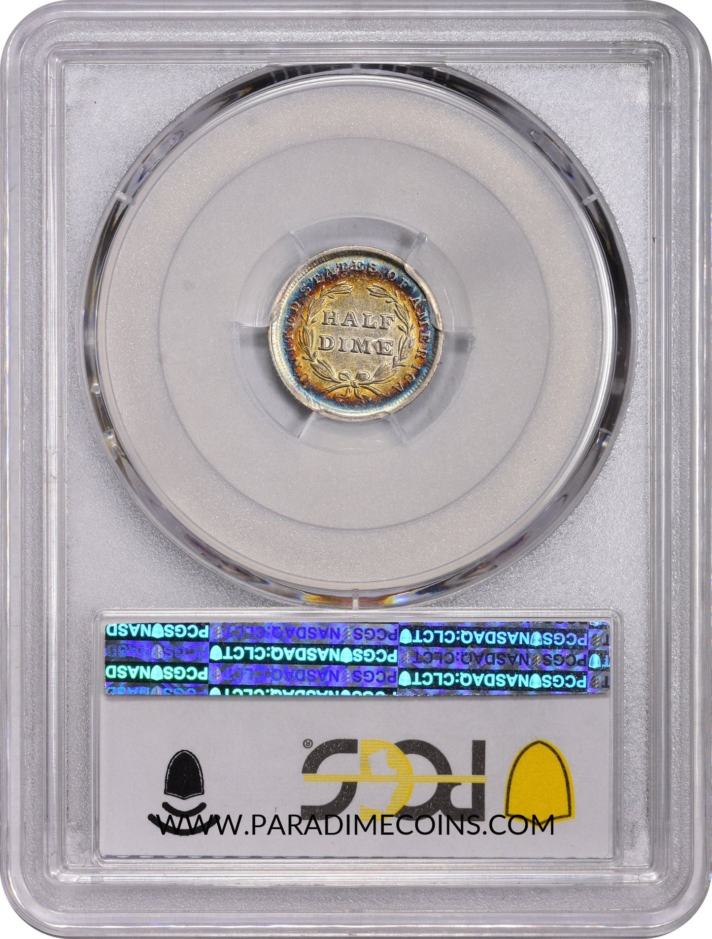 1838 H10C NO DRAPERY SM STARS AU50 PCGS - Paradime Coins | PCGS NGC CACG CAC Rare US Numismatic Coins For Sale