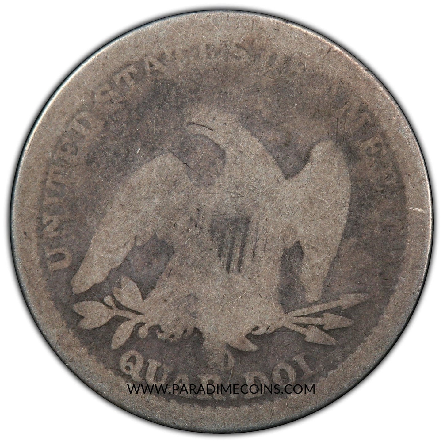 1840-O 25C Large O FS-301 Drapery AG03 PCGS CAC - Paradime Coins | PCGS NGC CACG CAC Rare US Numismatic Coins For Sale