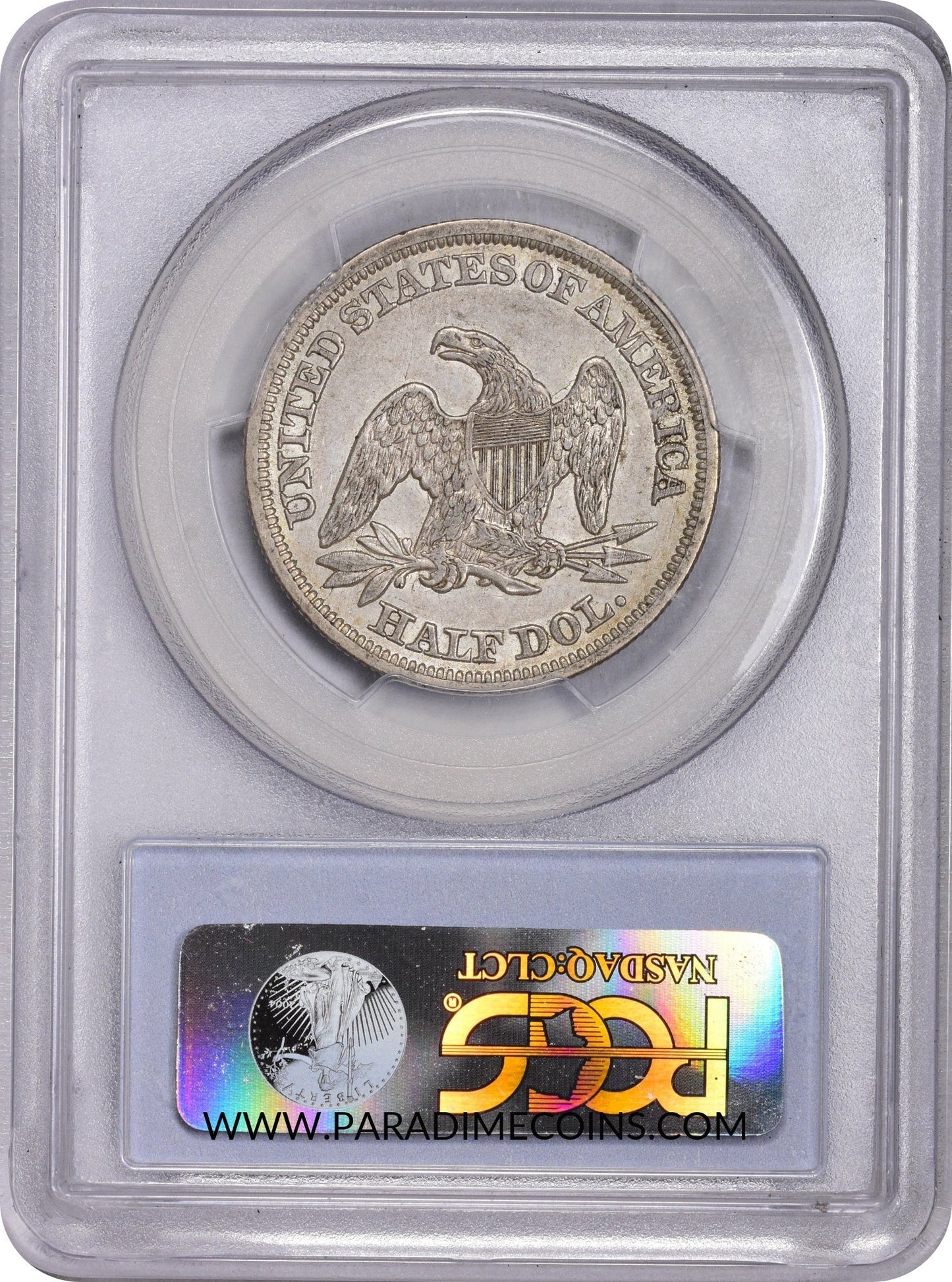 1842 50C MEDIUM DATE AU53 PCGS CAC - Paradime Coins | PCGS NGC CACG CAC Rare US Numismatic Coins For Sale