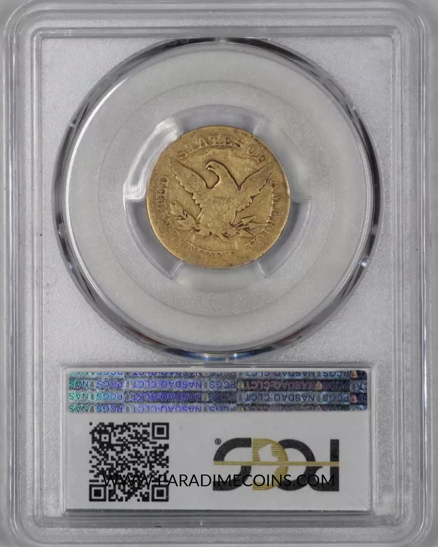 1843-D $5 AG03 PCGS - Paradime Coins | PCGS NGC CACG CAC Rare US Numismatic Coins For Sale