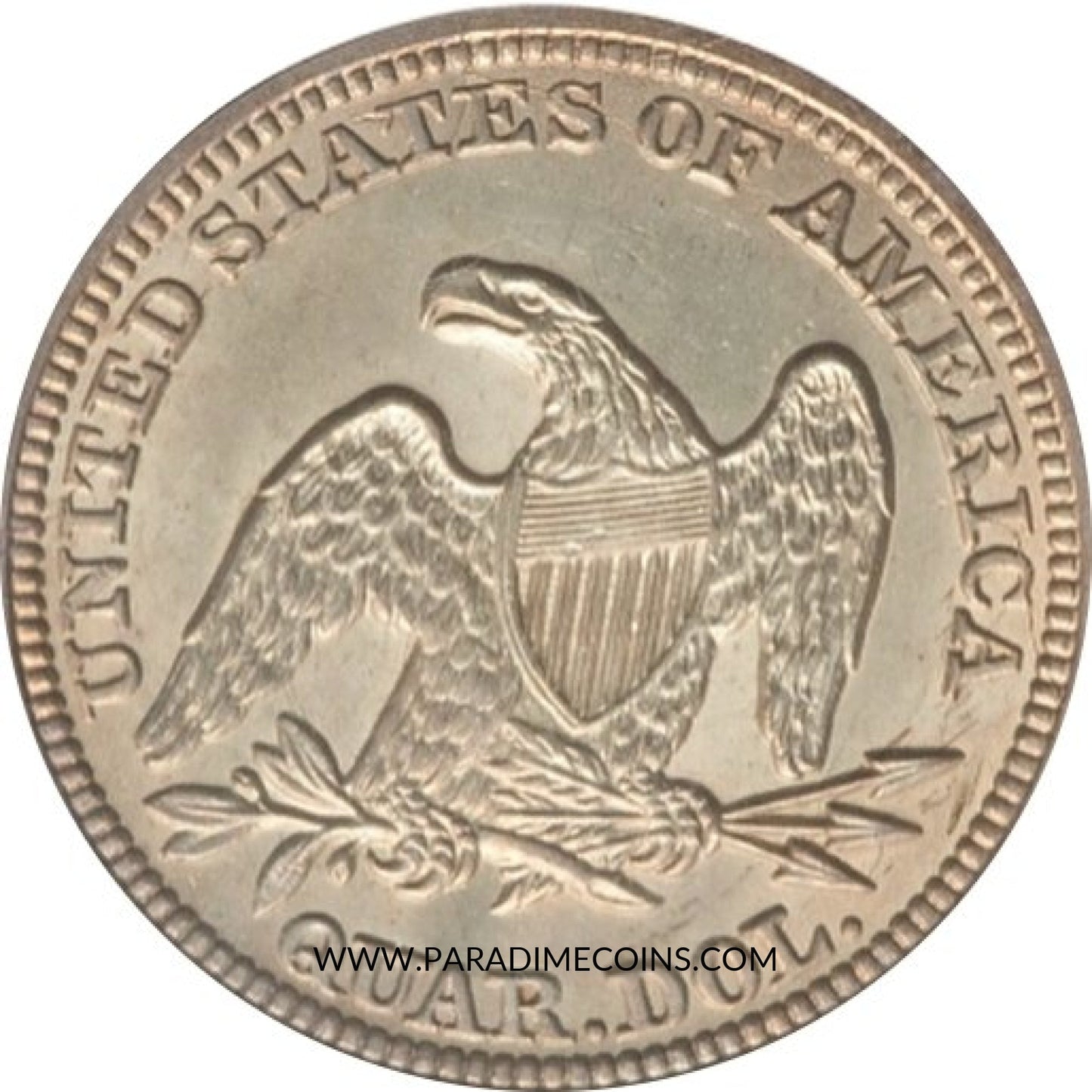 1846 25C MS64+ PCGS - Paradime Coins | PCGS NGC CACG CAC Rare US Numismatic Coins For Sale