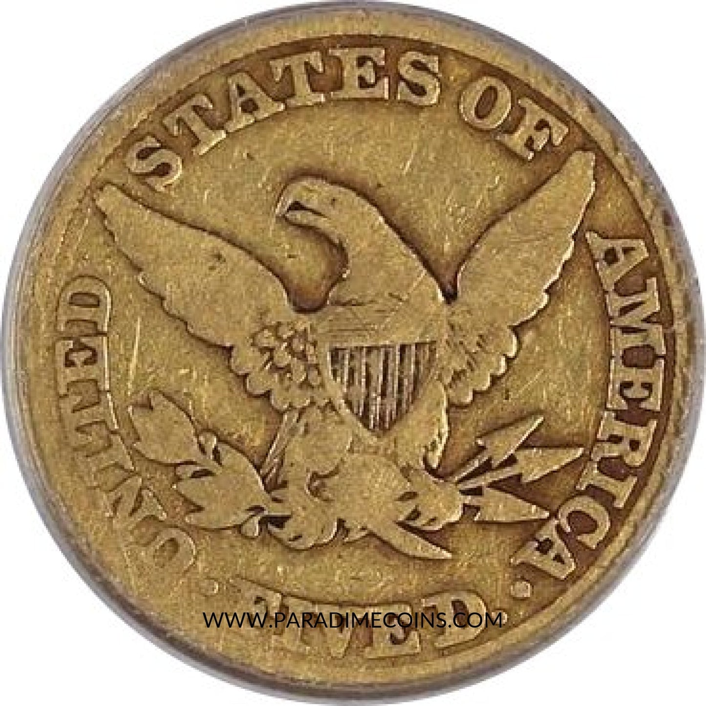 1846 $5 G04 Large Date PCGS CAC - Paradime Coins | PCGS NGC CACG CAC Rare US Numismatic Coins For Sale