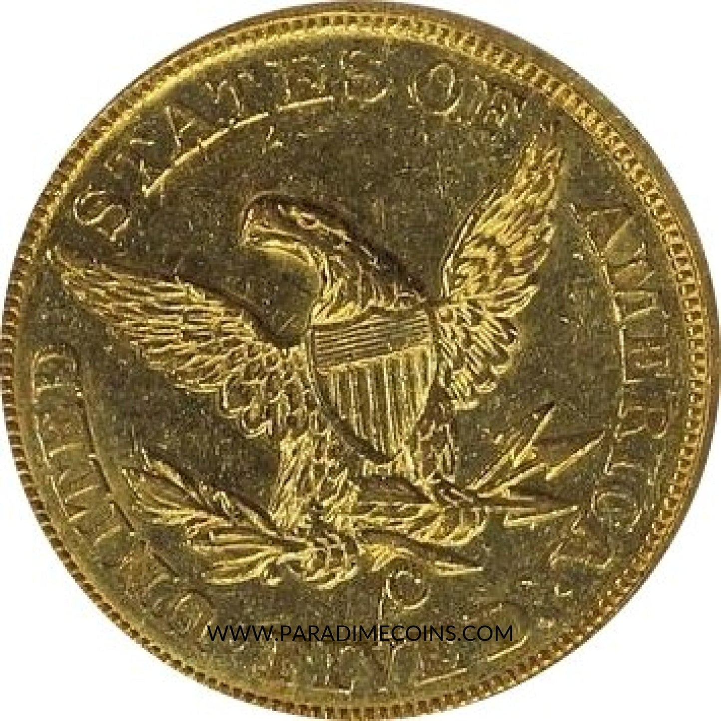 1851-C $5 PCGS AU58 - Paradime Coins | PCGS NGC CACG CAC Rare US Numismatic Coins For Sale
