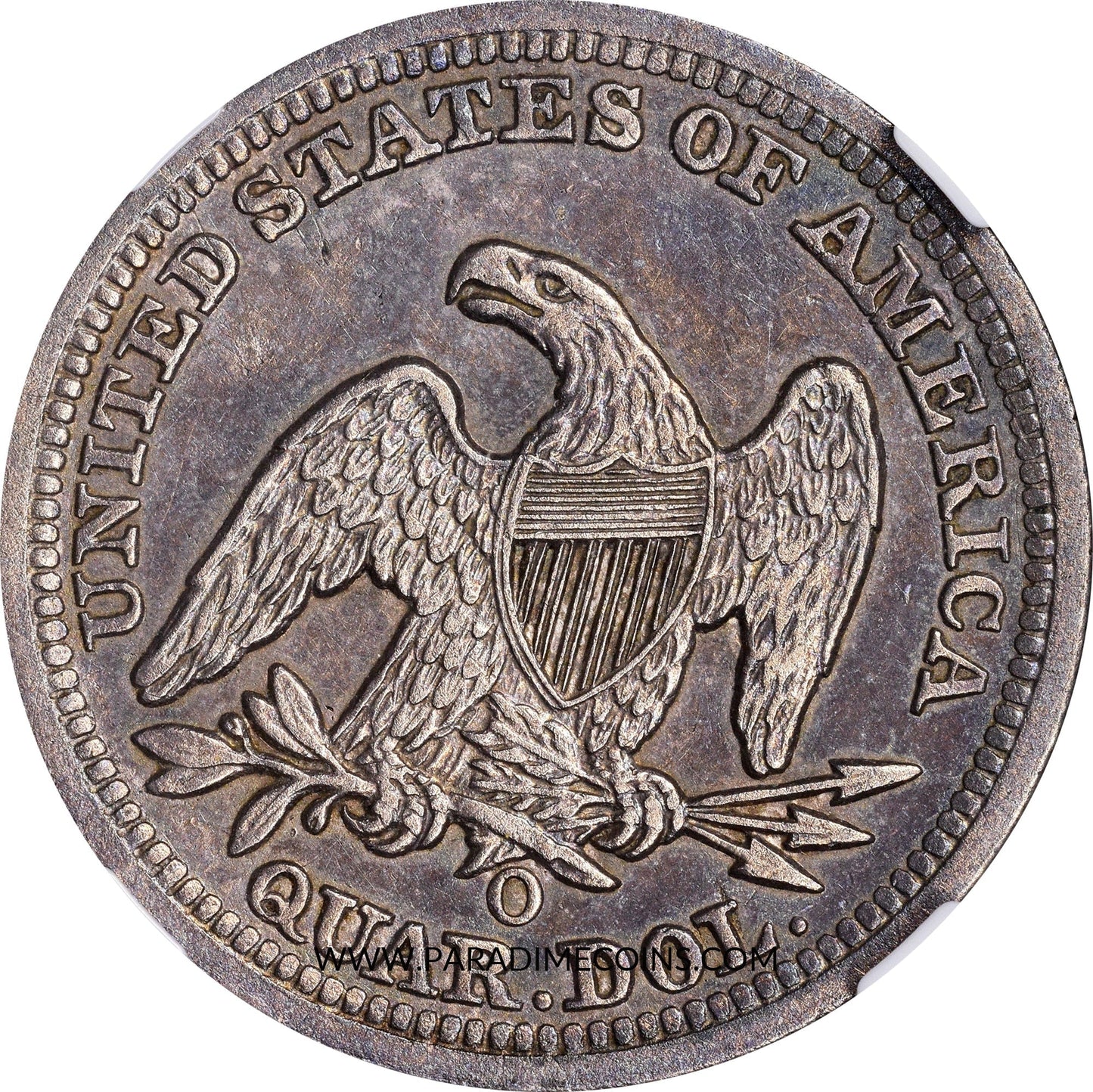 1851-O 25C AU50 NGC - Paradime Coins | PCGS NGC CACG CAC Rare US Numismatic Coins For Sale