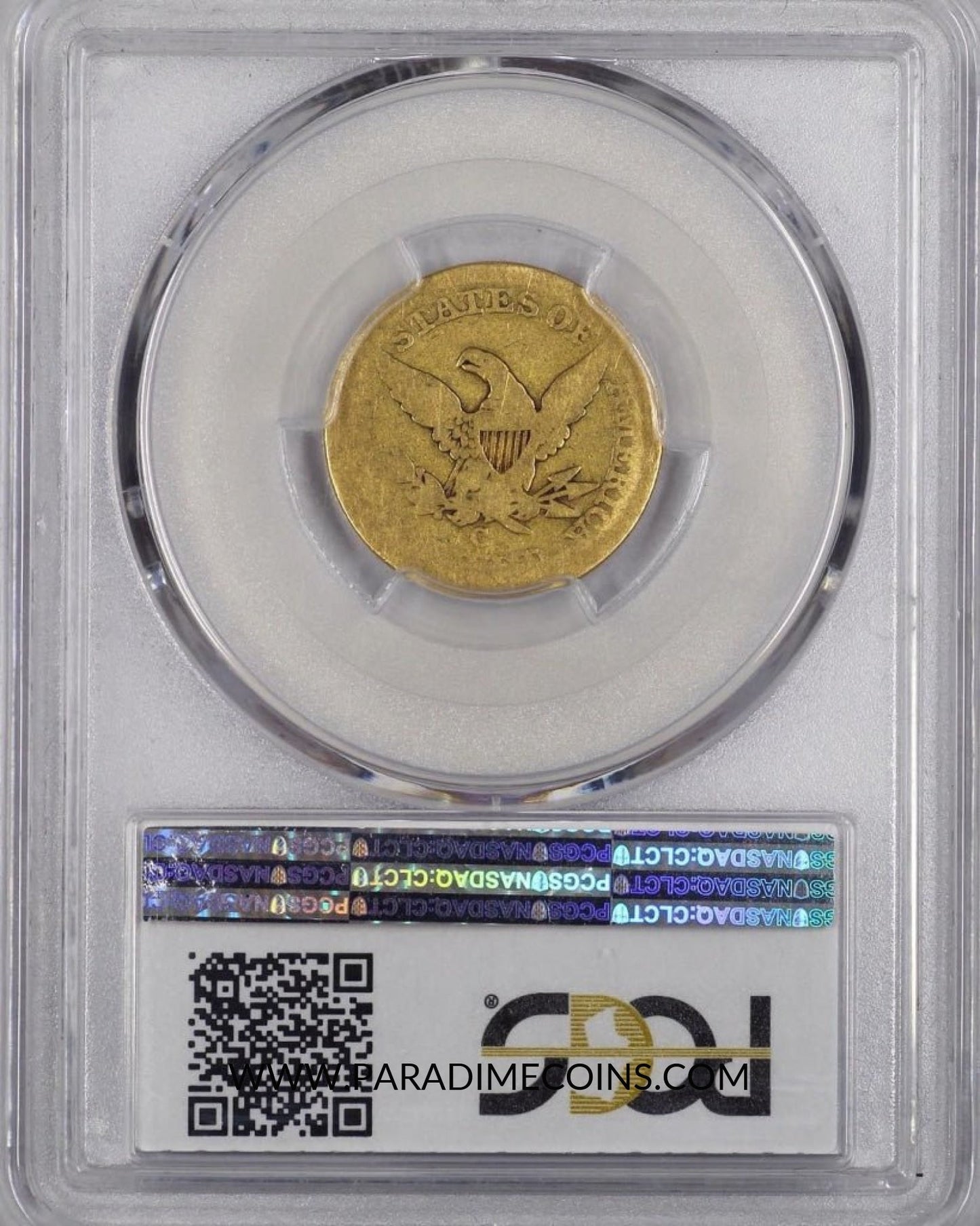 1853-C $5 AG03 PCGS CAC - Paradime Coins | PCGS NGC CACG CAC Rare US Numismatic Coins For Sale