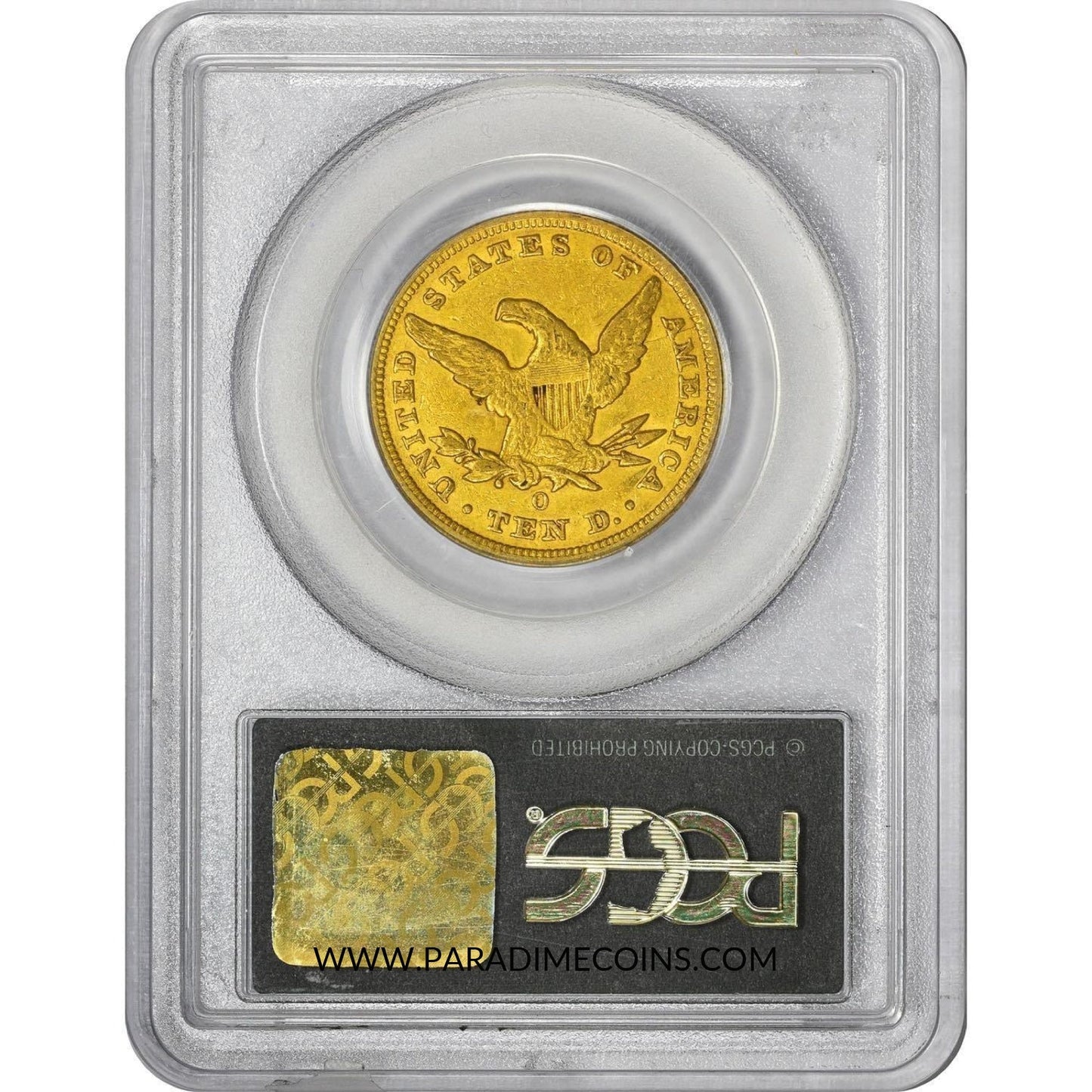 1854-O $10 XF40 OGH PCGS GOLD CAC - Paradime Coins | PCGS NGC CACG CAC Rare US Numismatic Coins For Sale