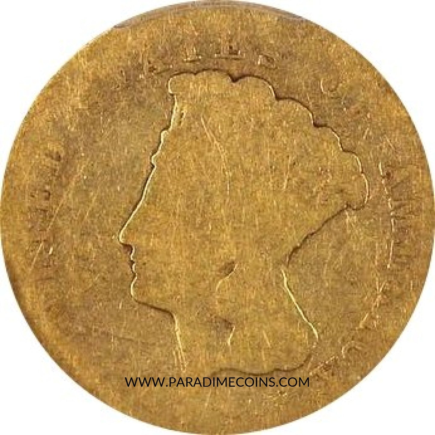 1856-S $3 AG03 PCGS CAC - Paradime Coins | PCGS NGC CACG CAC Rare US Numismatic Coins For Sale