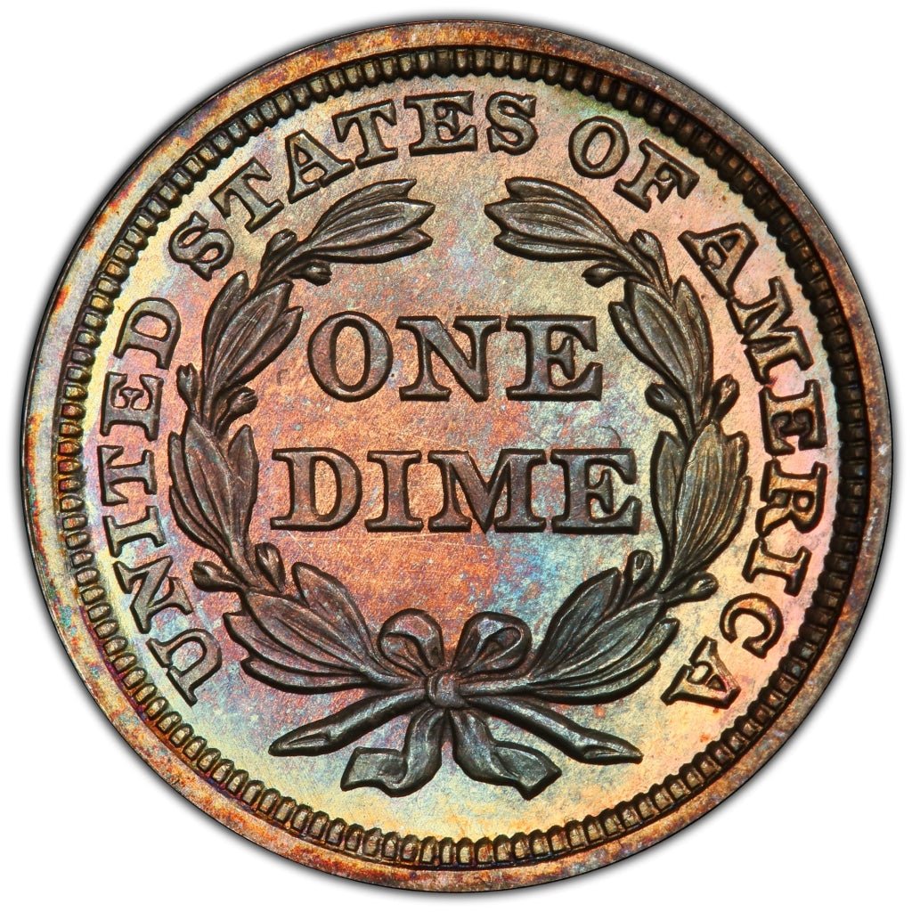 1857 10C PR67+ PCGS CAC - Paradime Coins | PCGS NGC CACG CAC Rare US Numismatic Coins For Sale