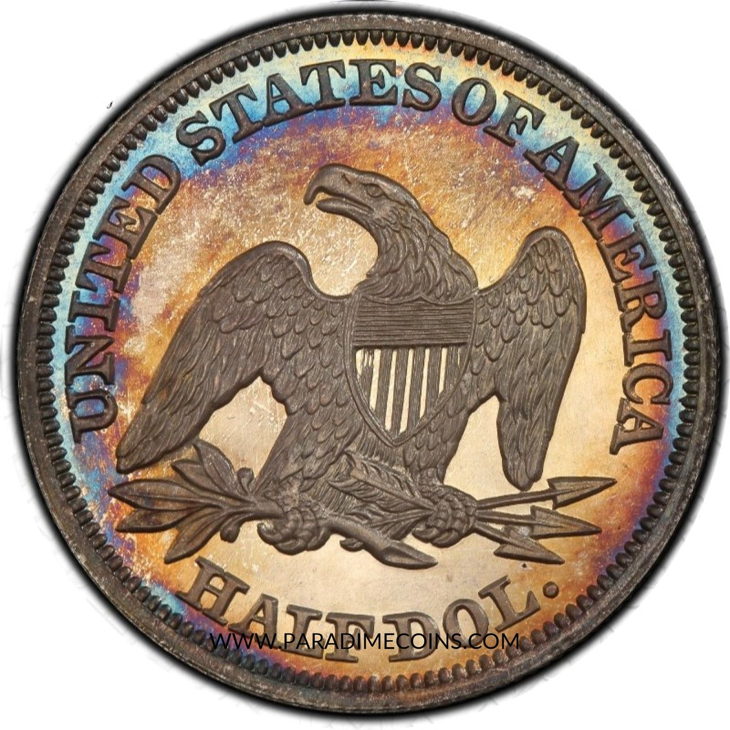 1857 50C PR66+ CAM PCGS GOLD CAC - Paradime Coins | PCGS NGC CACG CAC Rare US Numismatic Coins For Sale